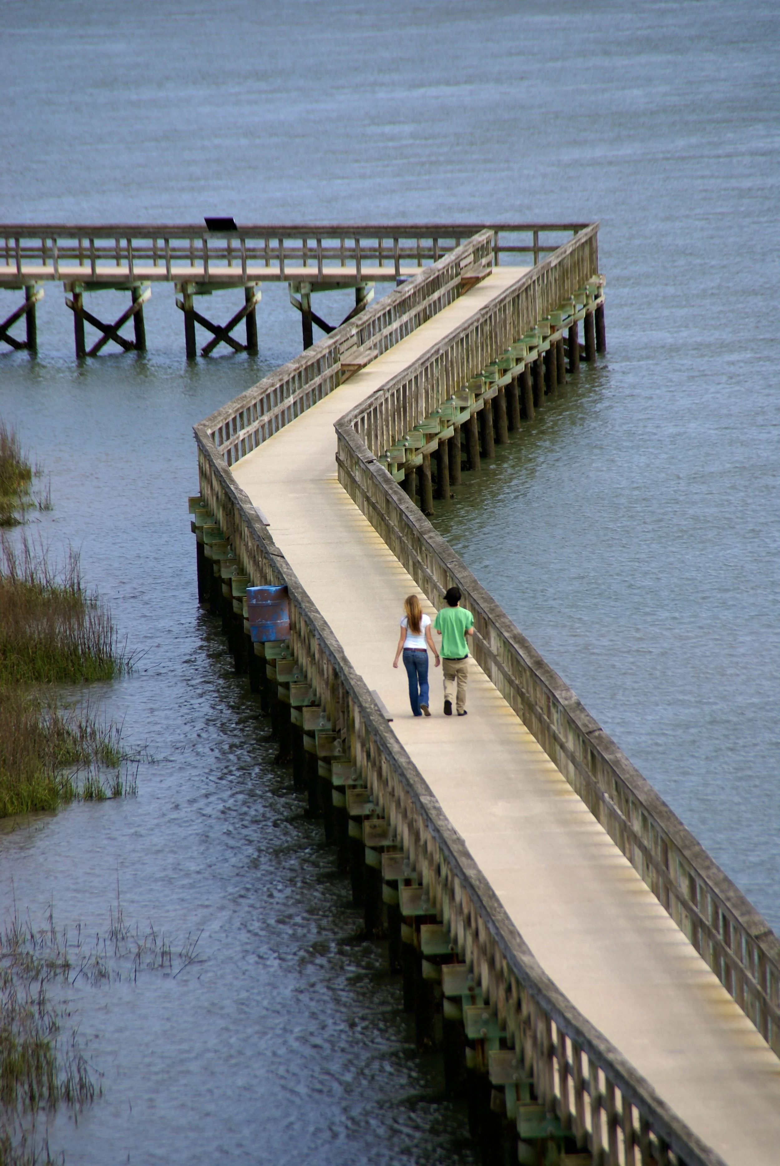 The boardwalk at The Sands in Port Royal offers access to the markslands and waterways that make the Sea Islands so unique.