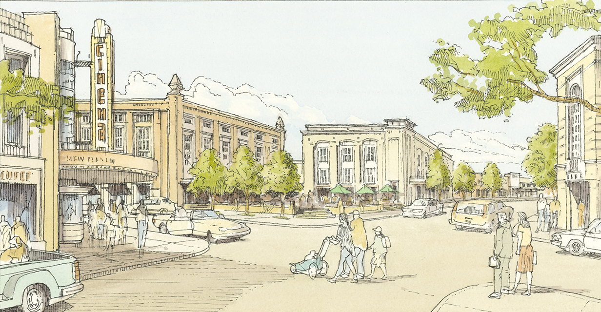 Village of Providence Town Center Rendering