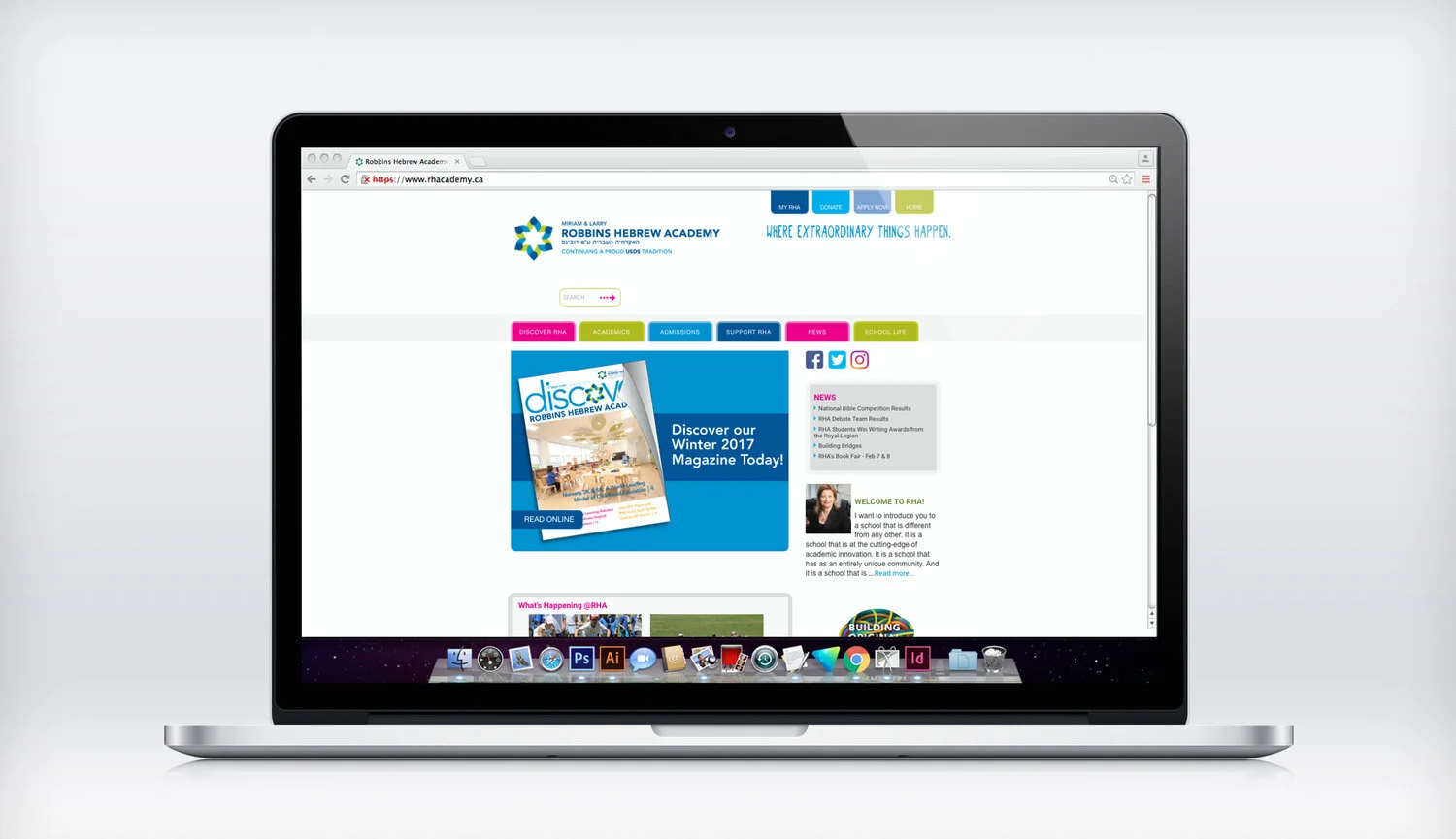 (Above) A gallery graphic featured on RHA’s website.