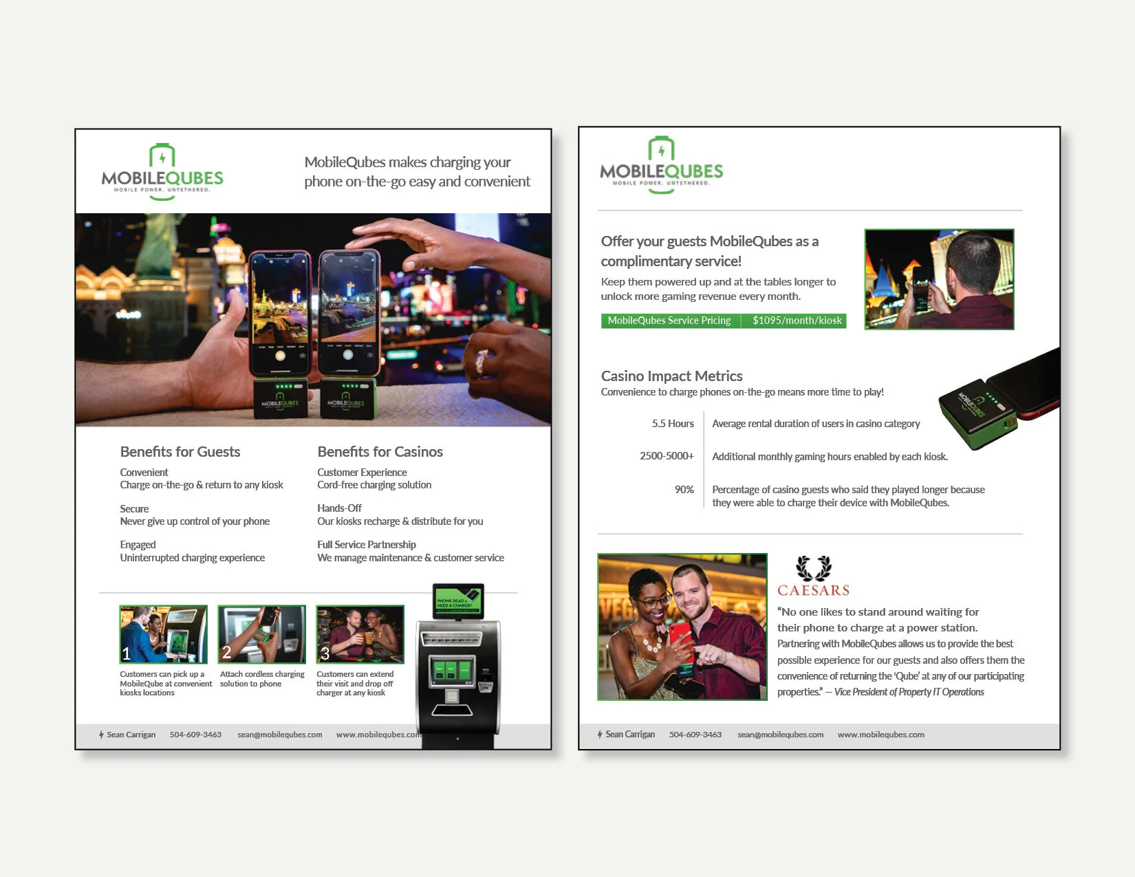 Sales flyer layout design