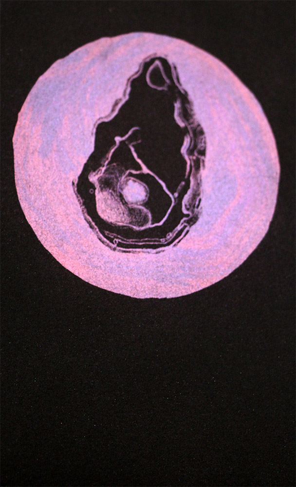 Lithograph, 3.25" x 5.5" 2013