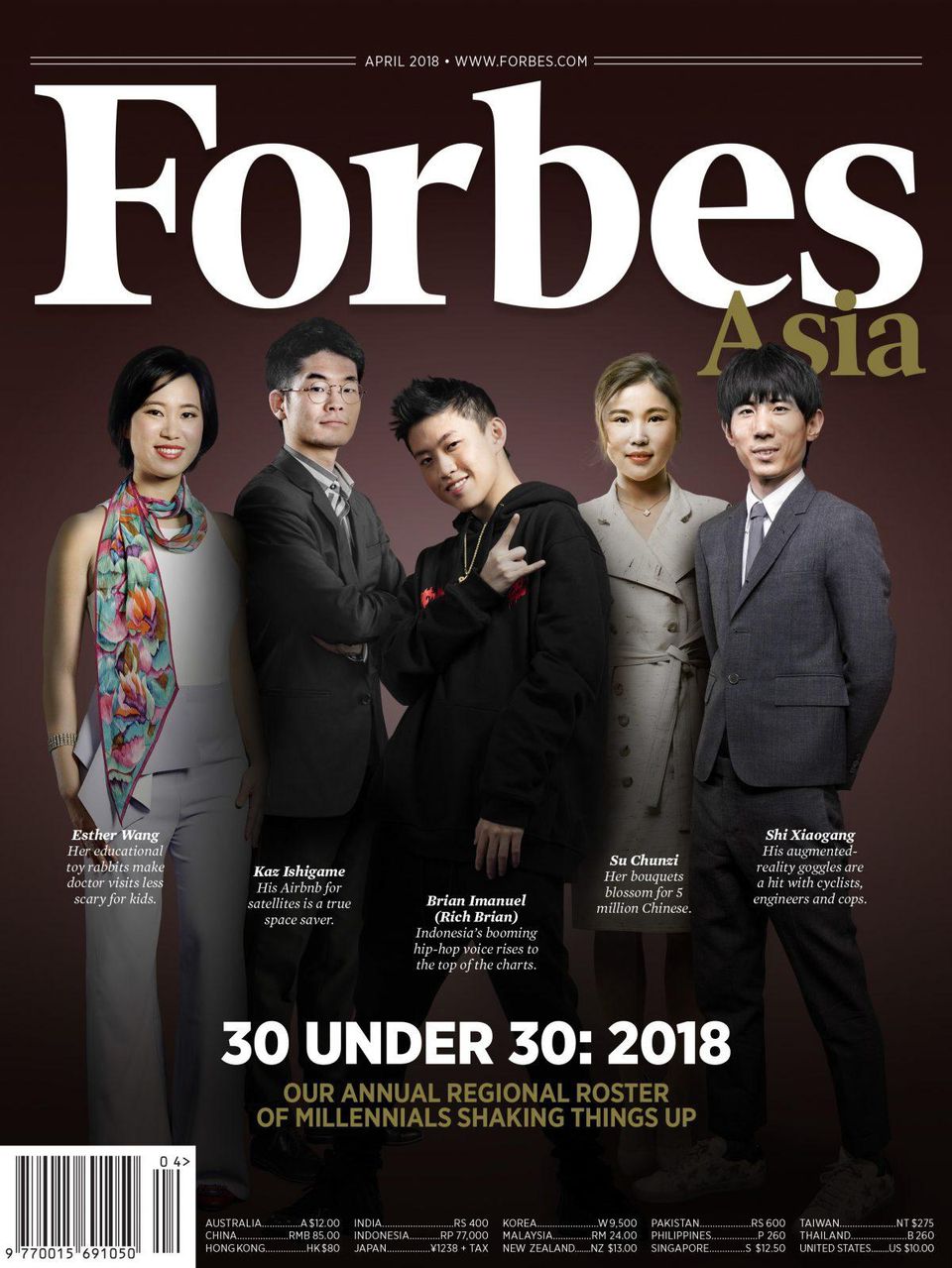 Forbes - 30 Under 30 Asia 2018