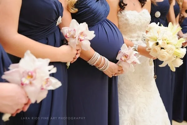 Pregnant or Nursing Bridesmaids