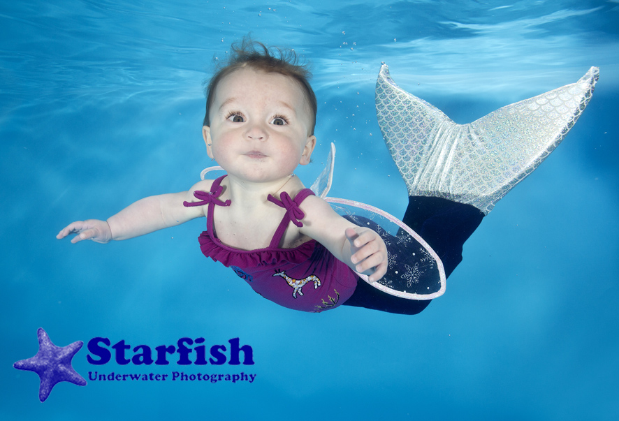 mermaid photoshoot baby