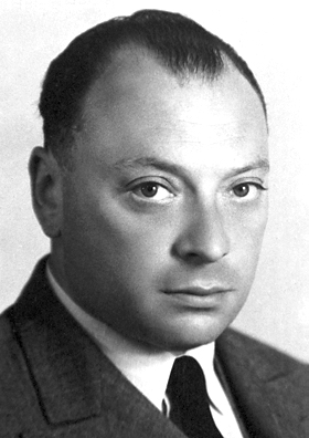 Wolfgang Pauli  (1900–1958), Physicist.