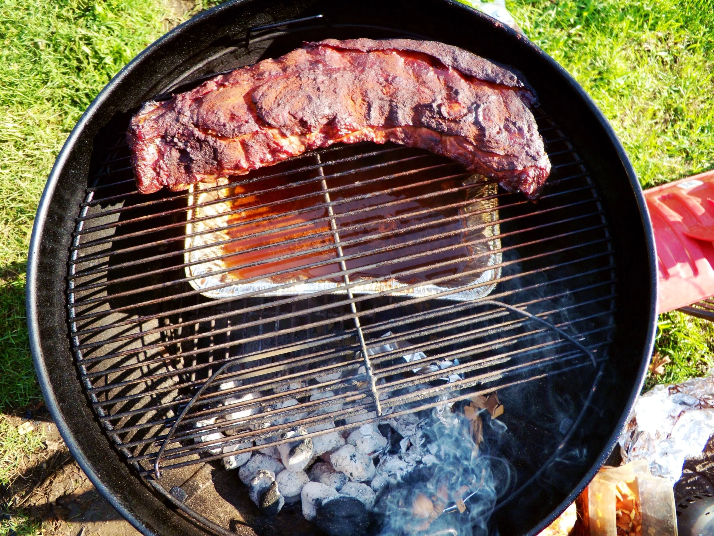Ribs are done.