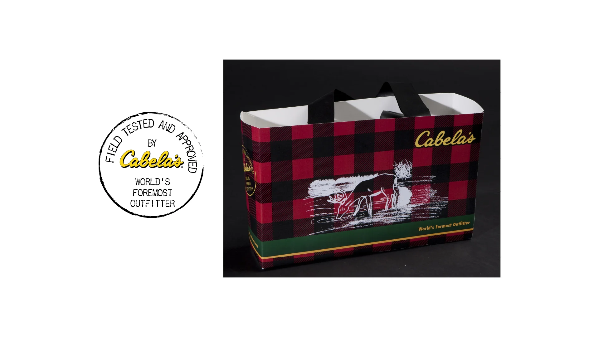 Cabela's Holiday Shopping Bag