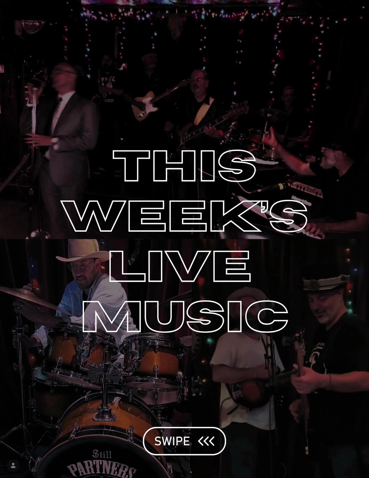 This Week&rsquo;s Live Music at Still Partners!

🗓️ Thursday: Mighty Ramon and the Phantoms of Soul 🎶 Get down with this band, they hit hard with the soul! @themightyramon

🗓️ Saturday: Party time with Bodega Tallboys Trio! 🕺@thebodegatallboys

S