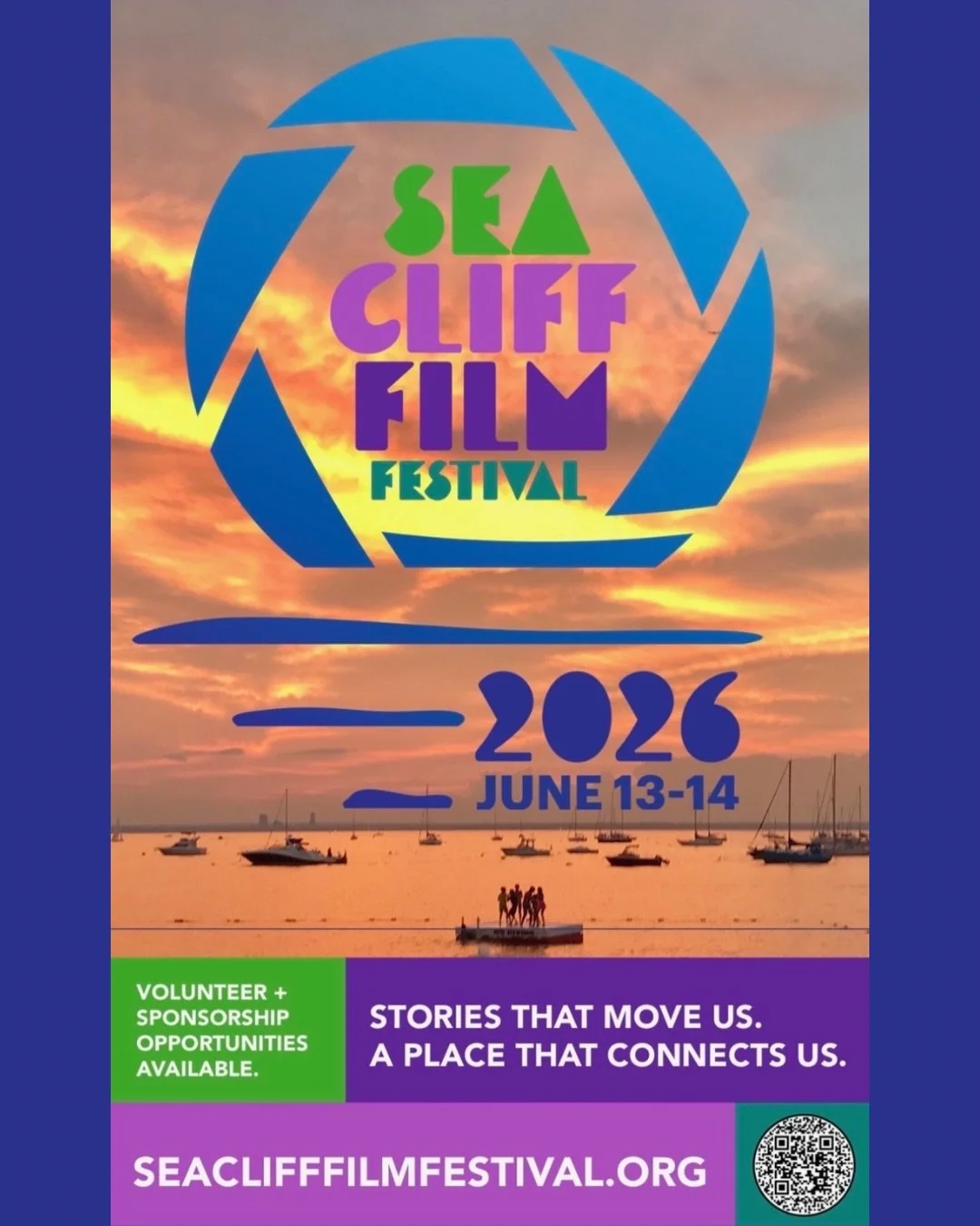 The countdown is on! 🎬

The Sea Cliff Film Festival begins next week, and advance ticket sales help prepare for screenings, conversations, and special events.

If you&rsquo;re planning to attend, please consider purchasing your tickets or festival p