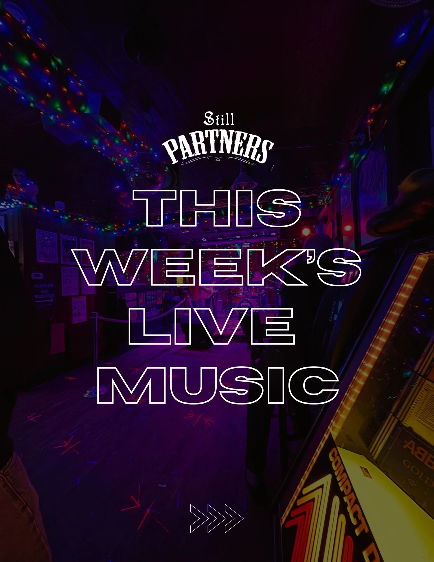 This Week&rsquo;s Live Music at Still Partners!

🗓️ Thursday: Matt Pinto is back with Eddie Matthews on bass and Joseph Pess (@josephpess) on drums! Check out @mattpintoindis new EP Live Acoustic: Vol 1 🎙️

🗓️ Friday: Circus Mind (@circusmindband)