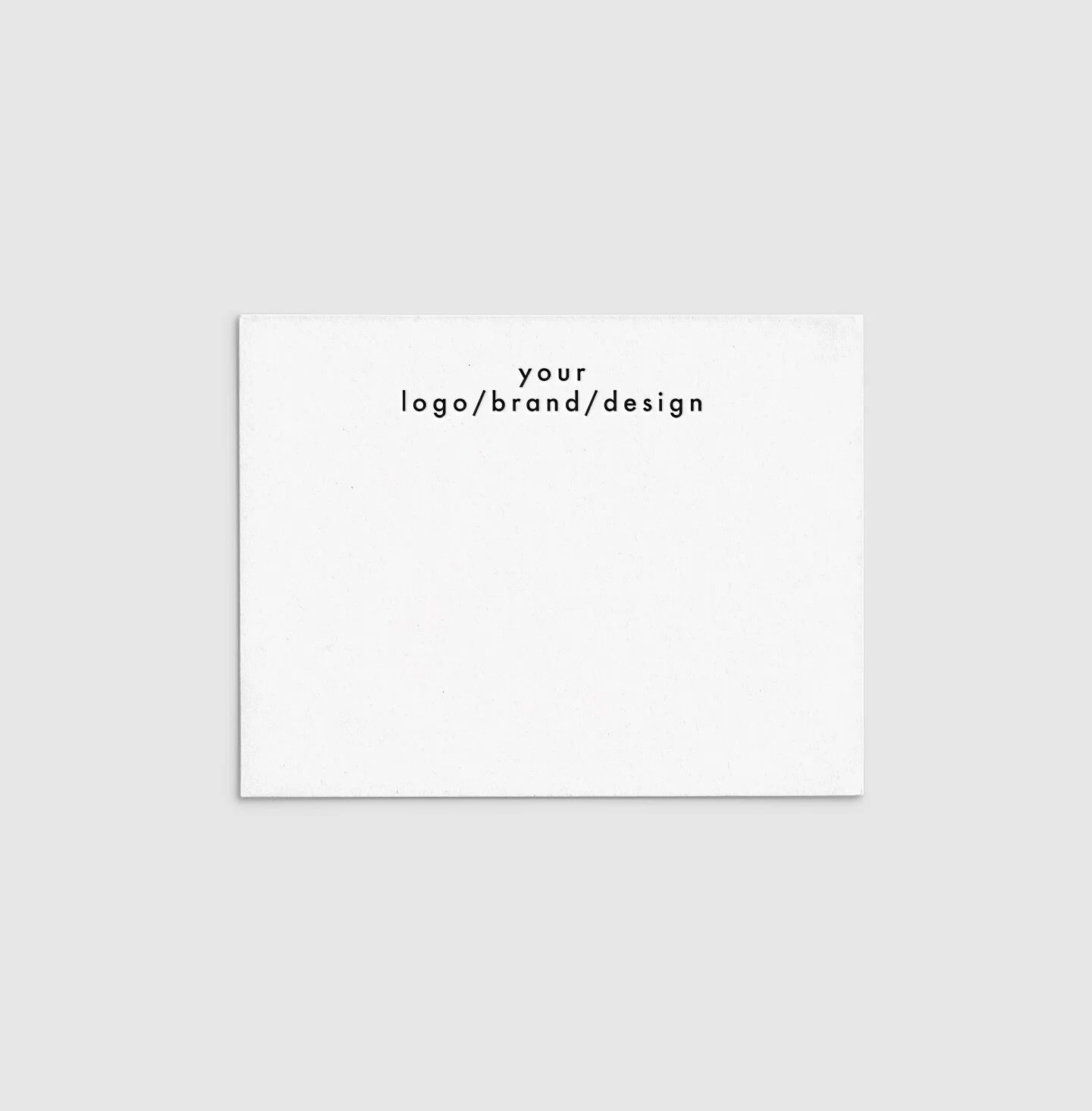 YOUR LOGO/DESIGN / PERSONALIZED STATIONERY