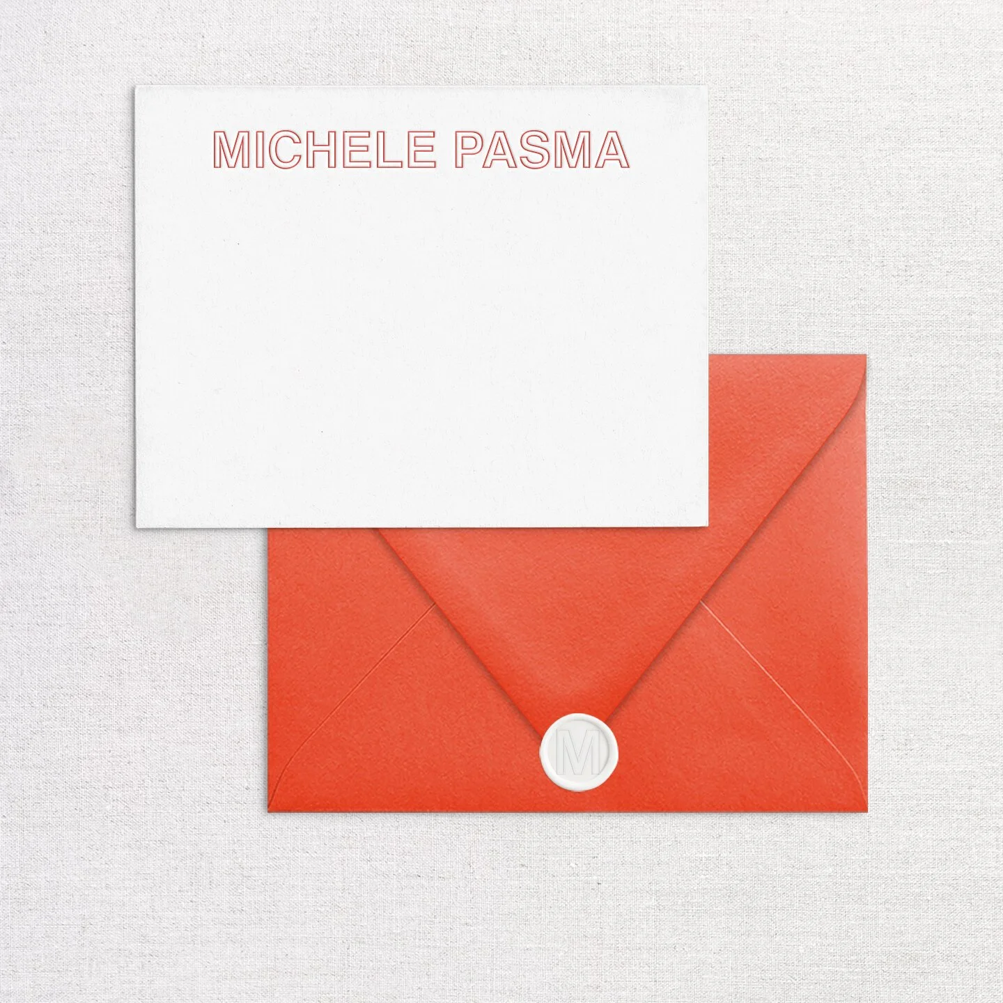 POWER AXIS / PERSONALIZED STATIONERY
