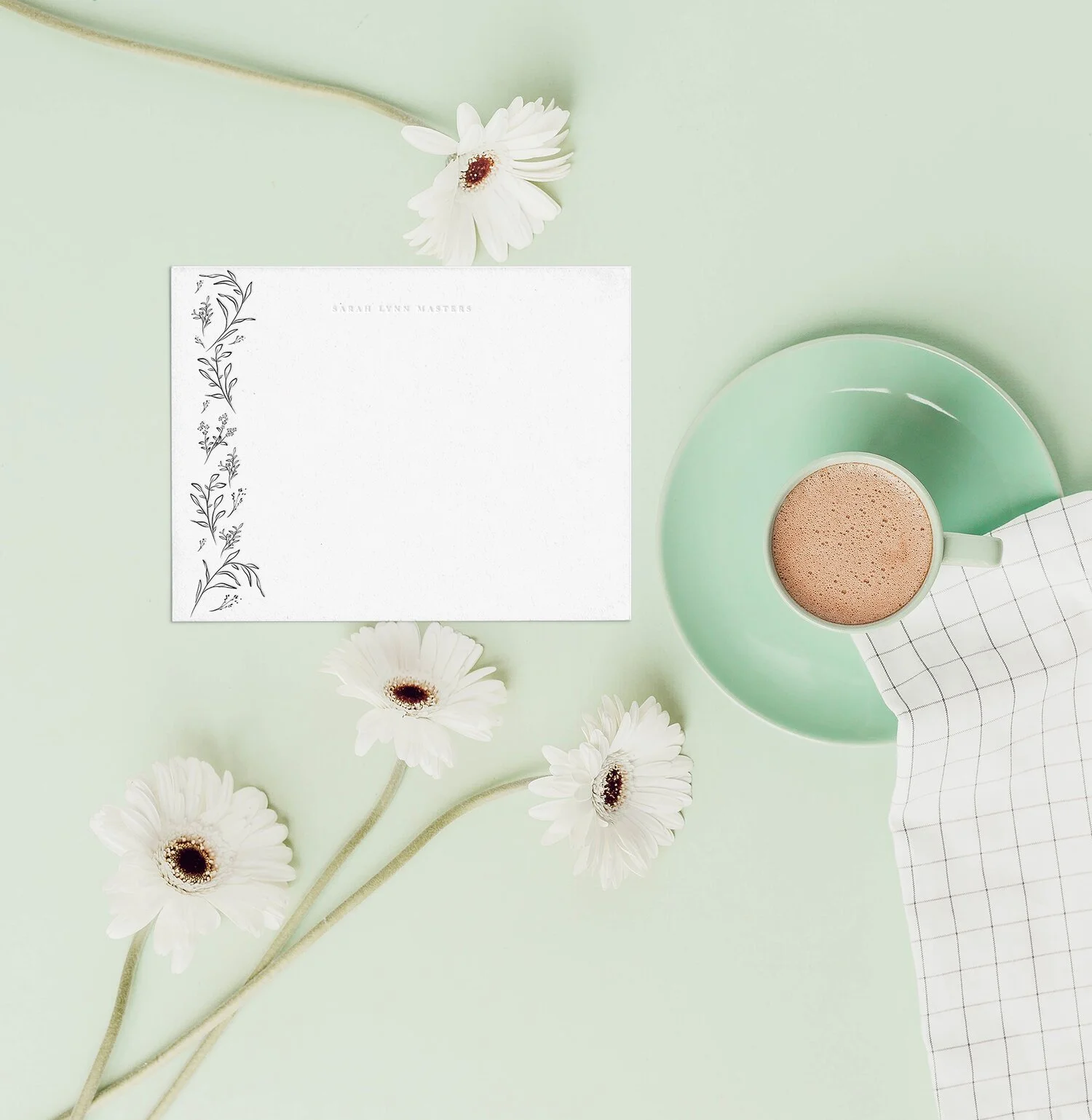 FLORAL FALL / PERSONALIZED STATIONERY