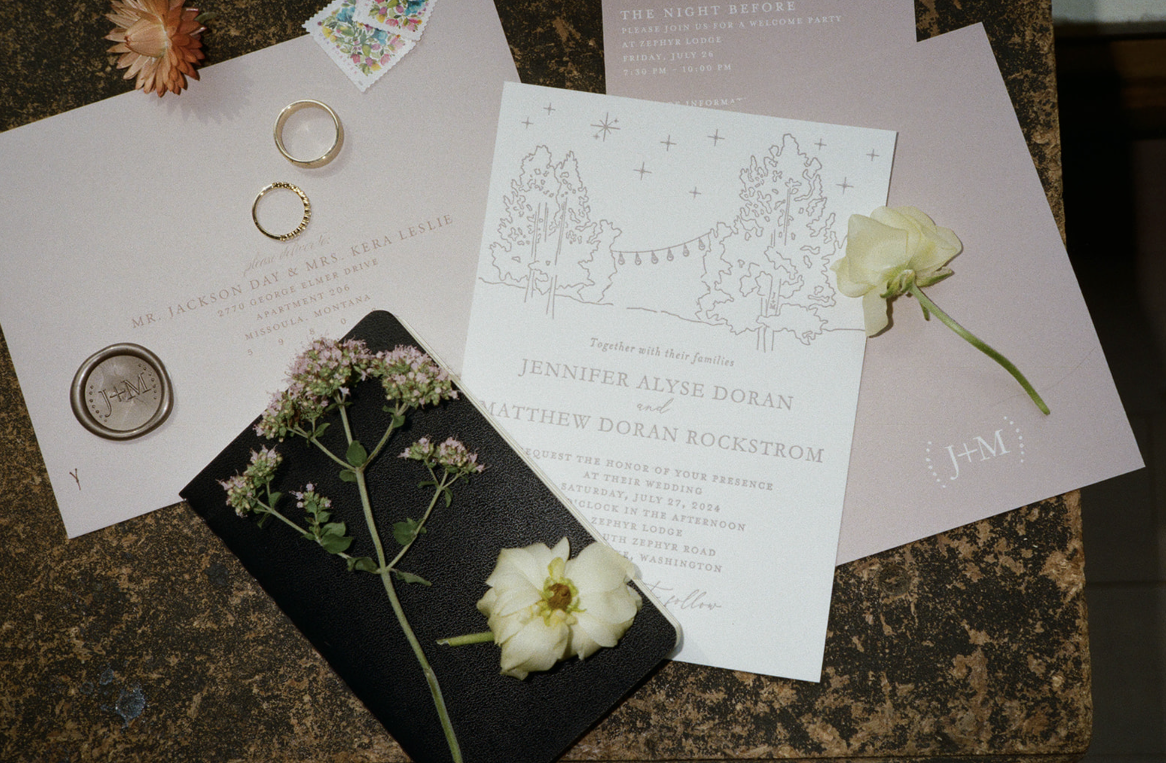 A Dreamy Outdoor Wedding Filled with Romance, Magic &amp; Meaning