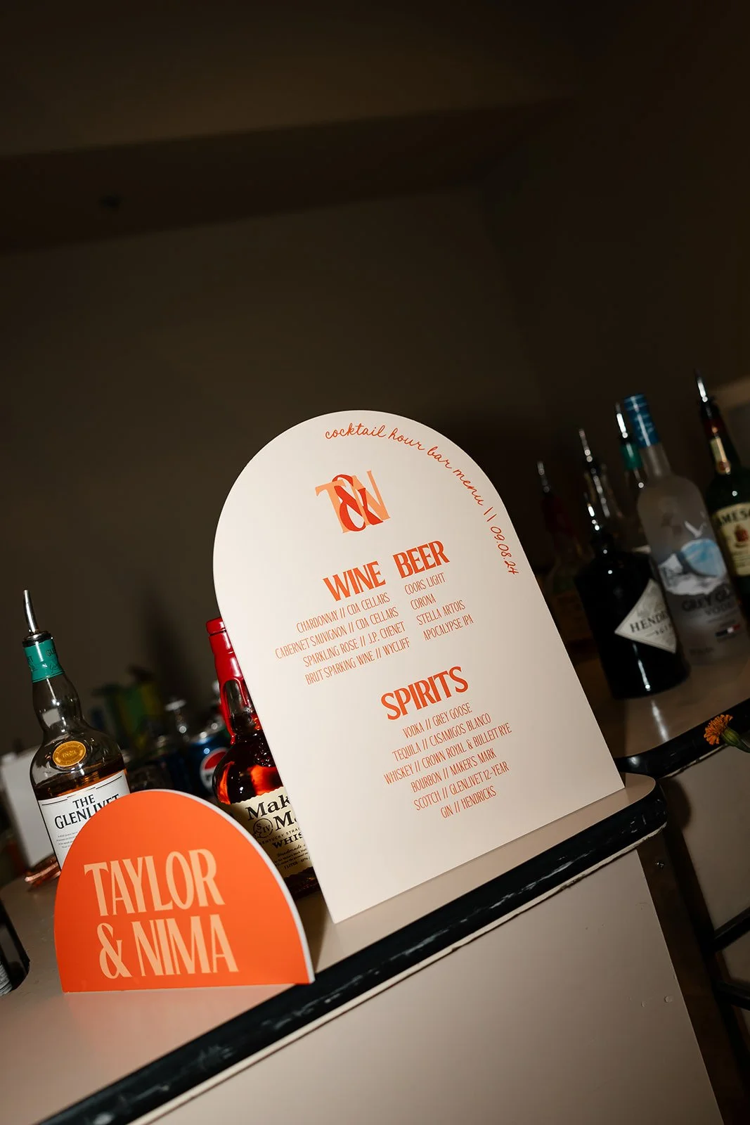 custom retro bar signs