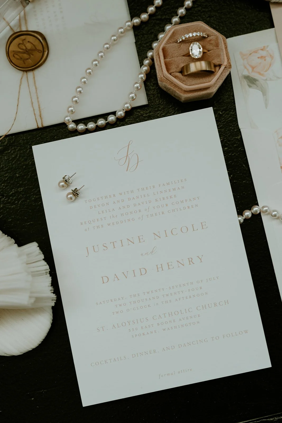 Classic Wedding Invitation Suite