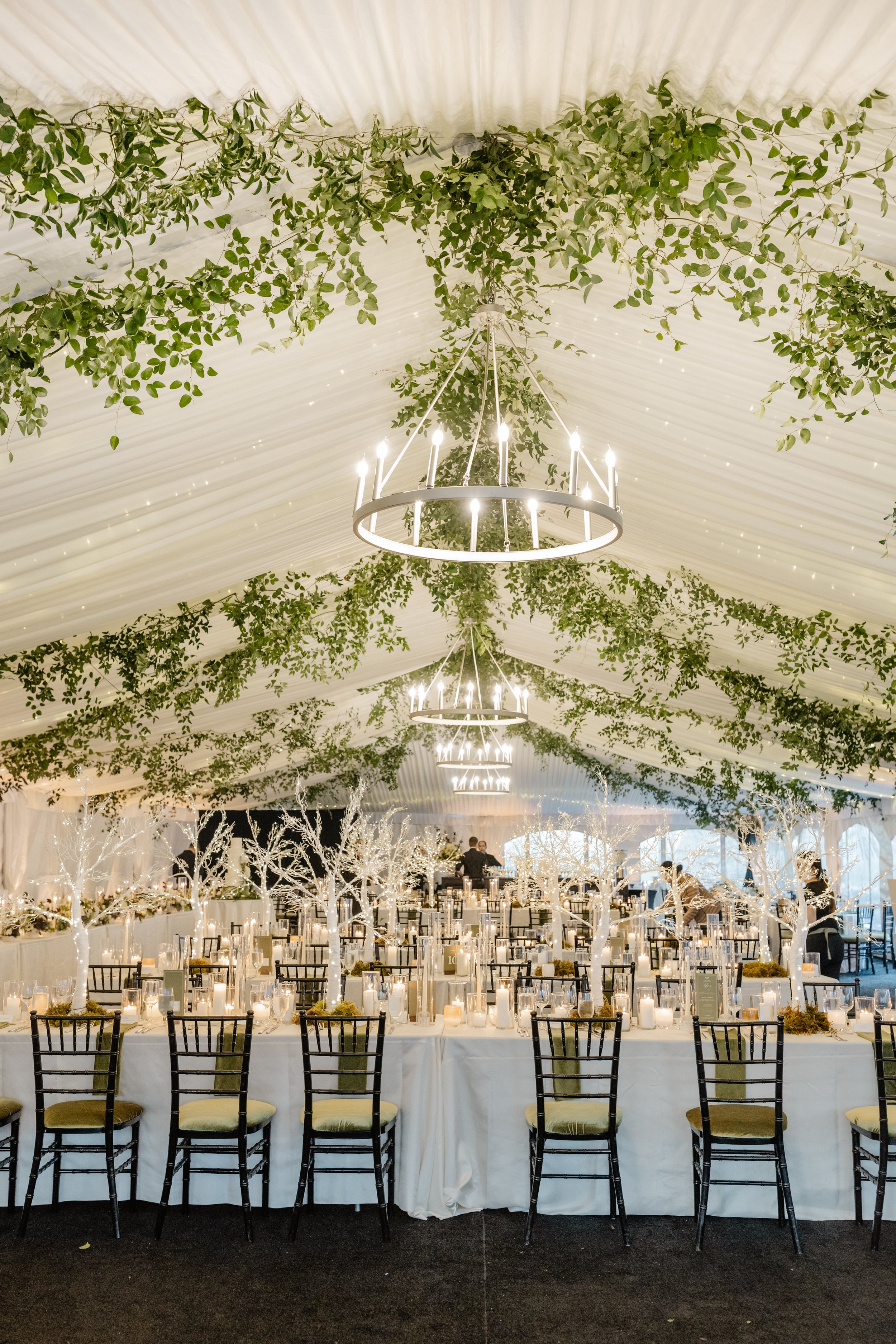 Reception Table Styling