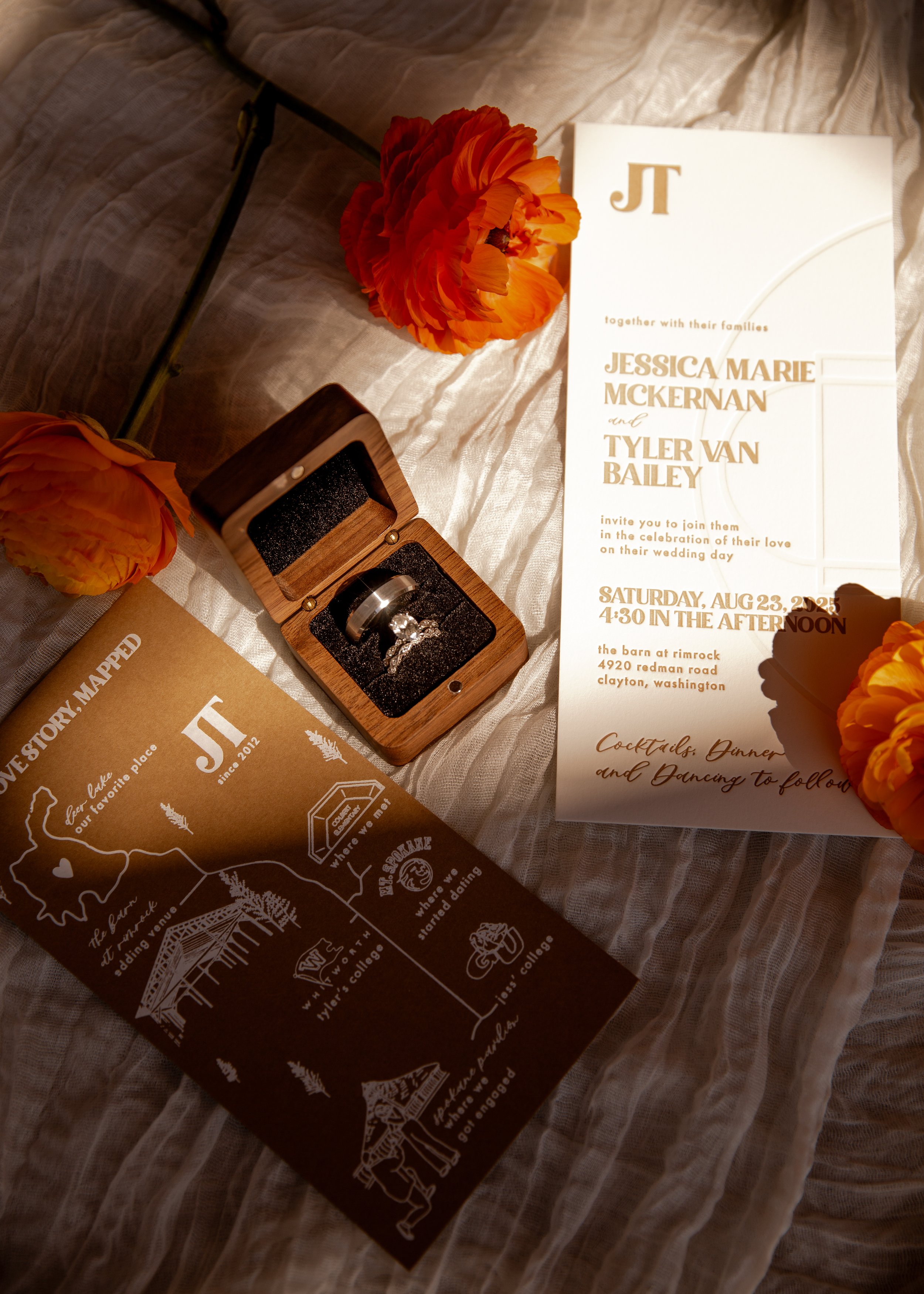 Invitation Suite in Natural Light