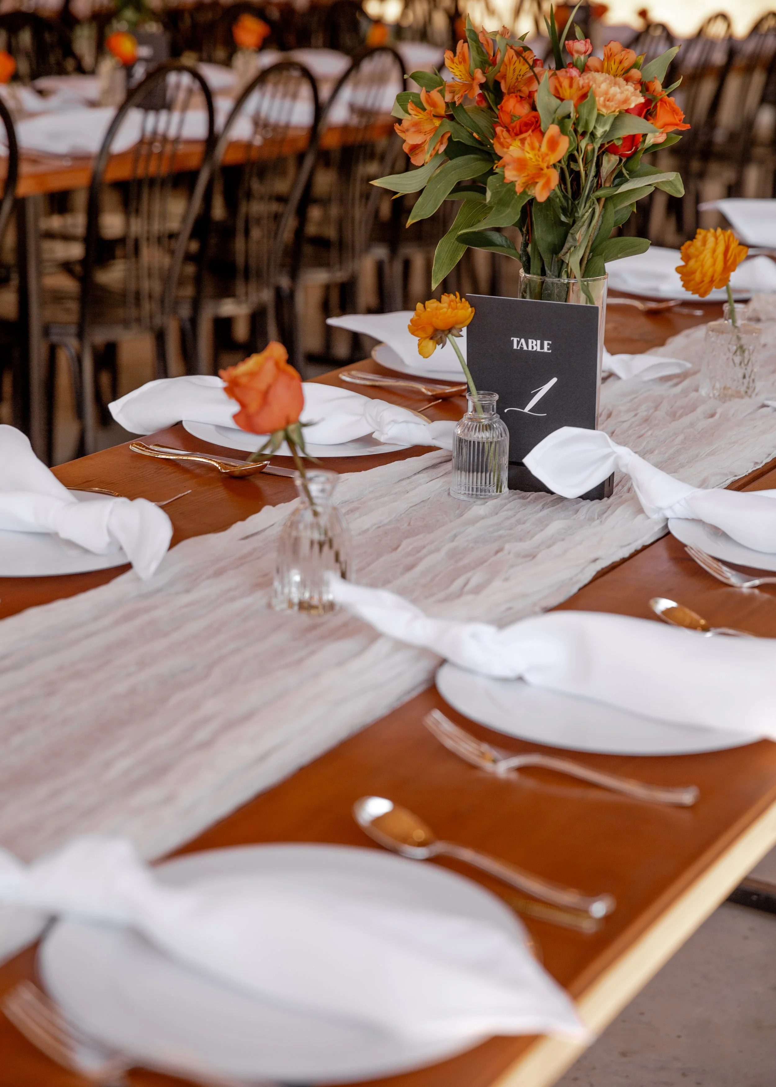 Reception Tablescape