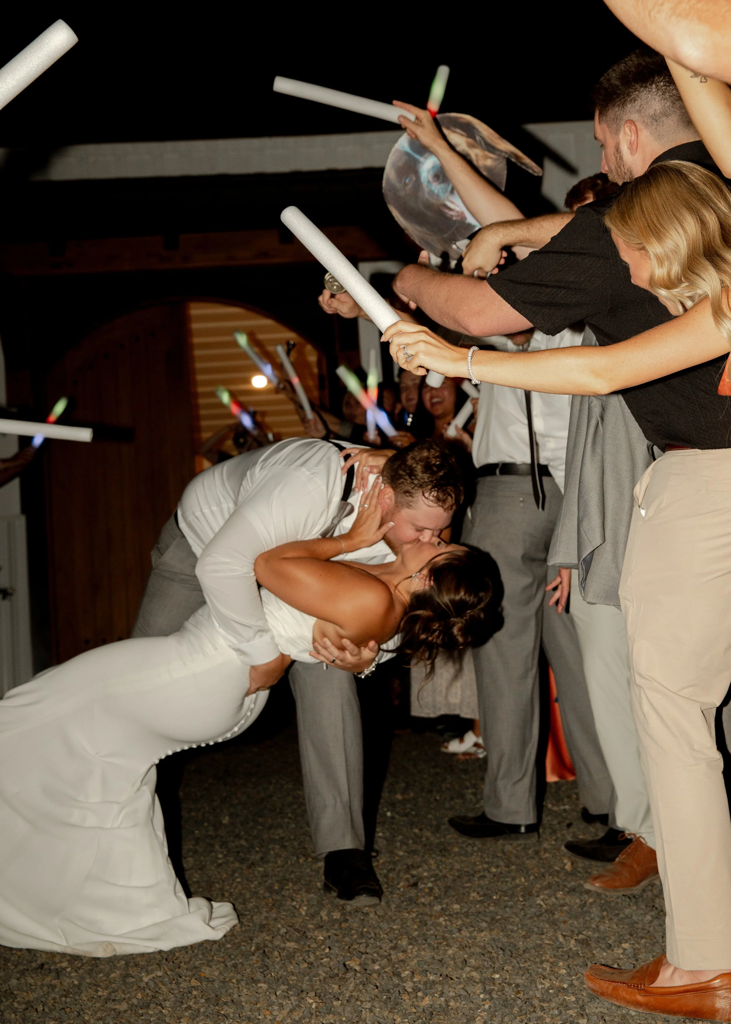 Couple’s Exit with Friends