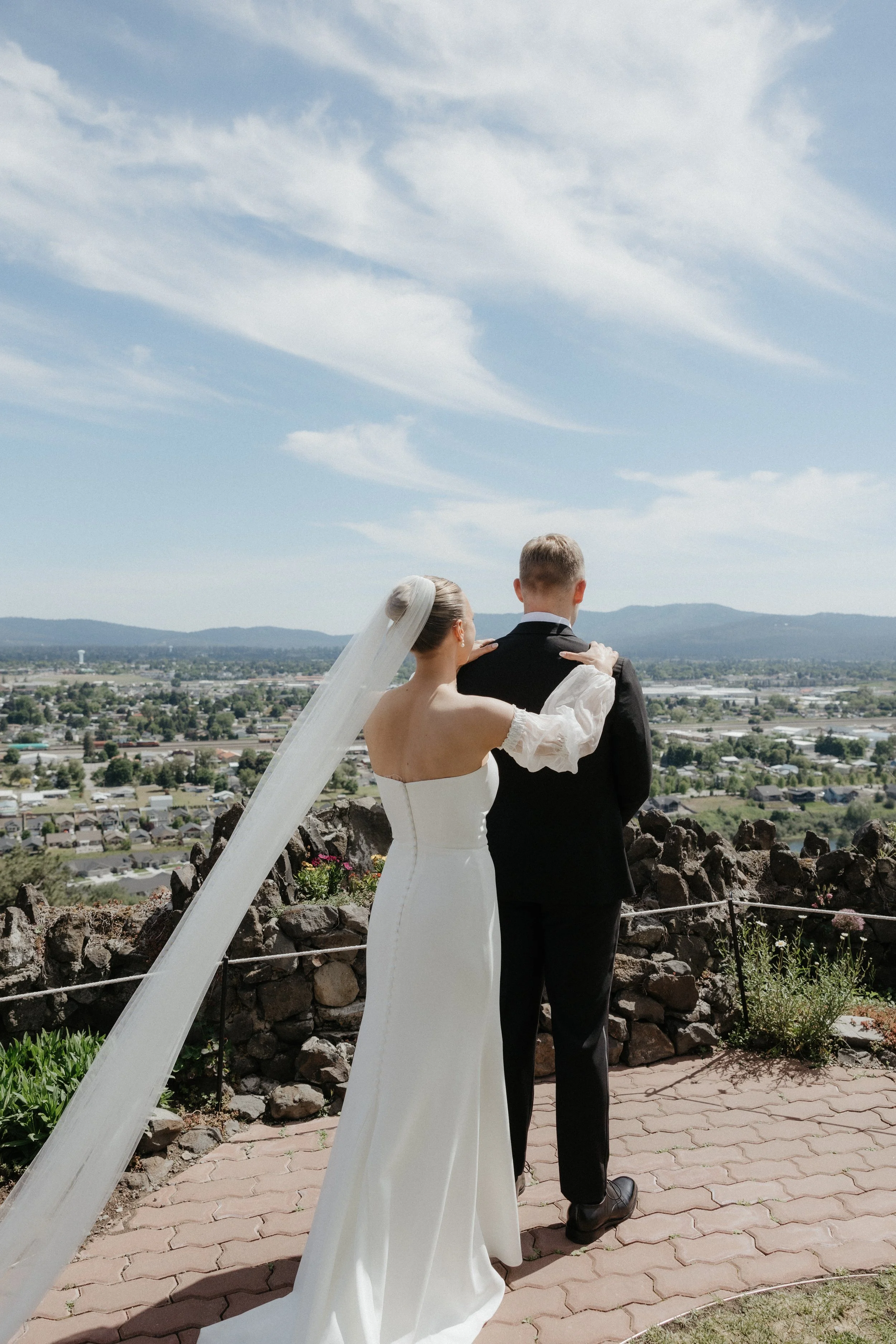 Romantic First Look Moment