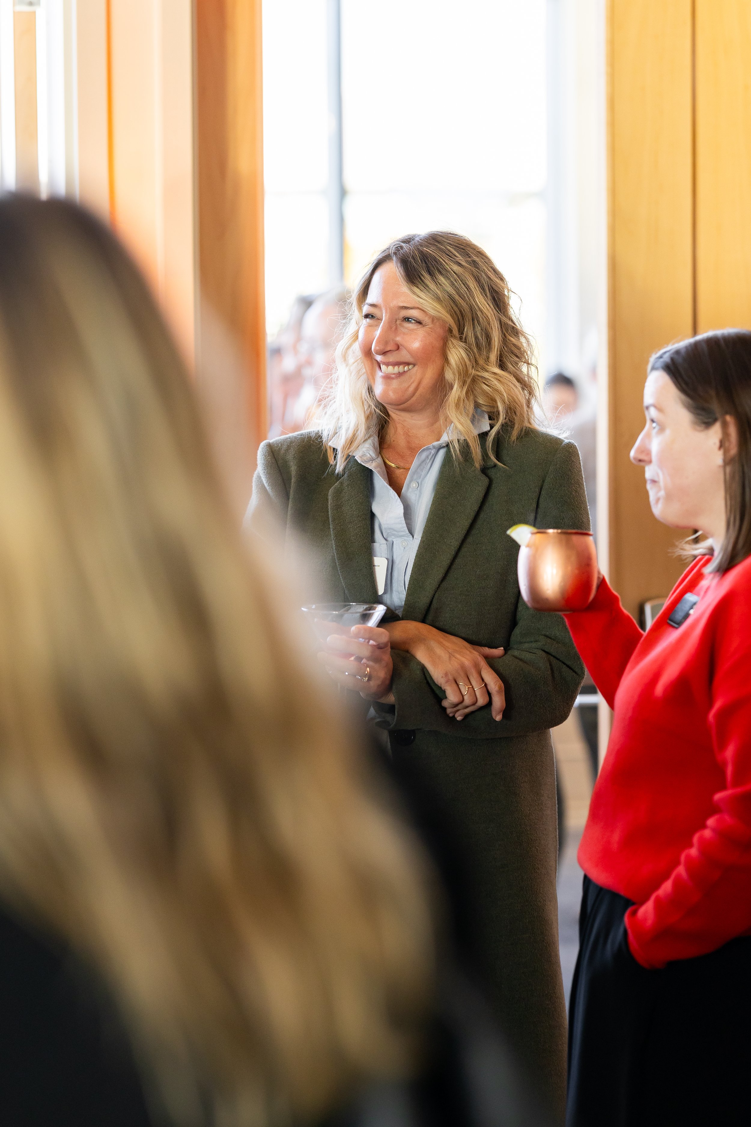 Guests Mingling at the Gala