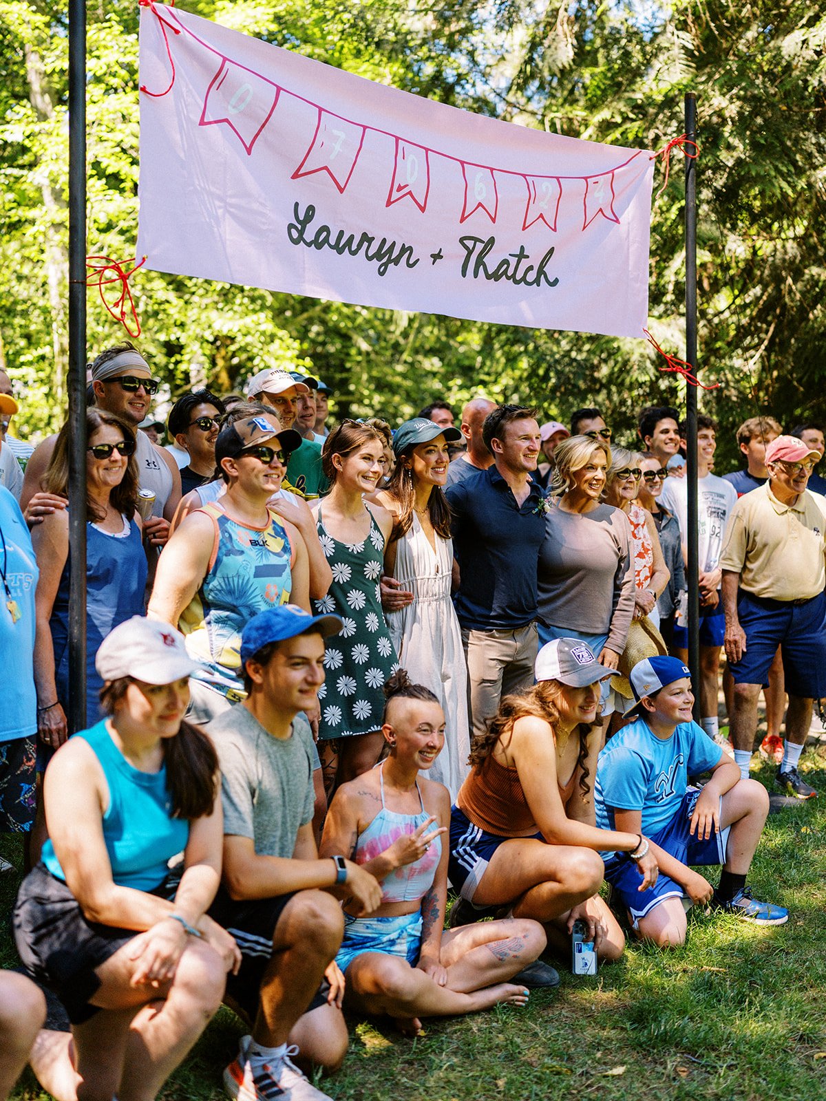 Laughter and Color in the Garden