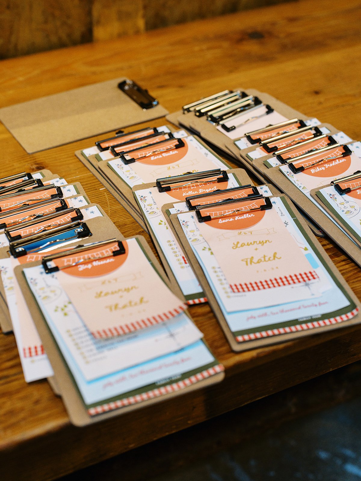 Retro Wedding Game Sign Design