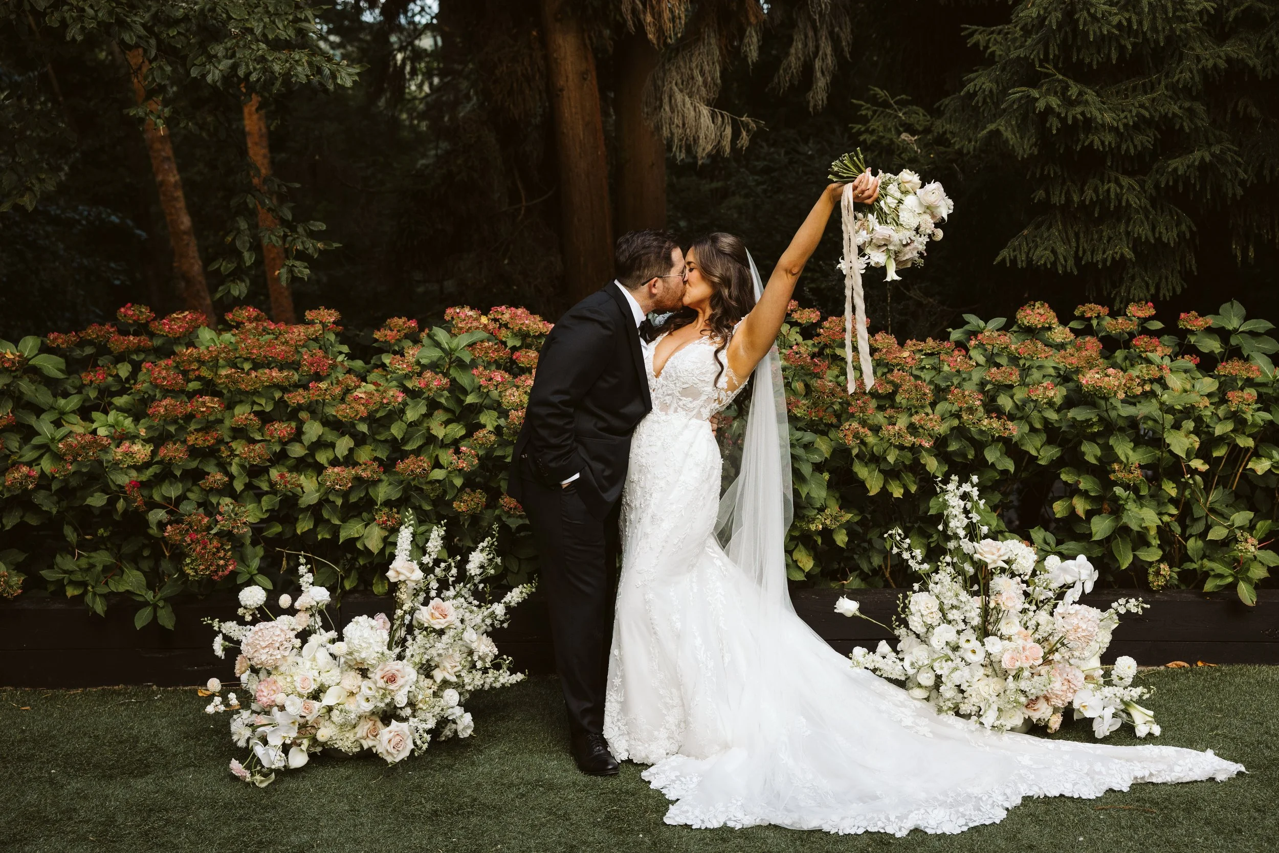 stephanie + andrew / jm cellars / woodinville, washington