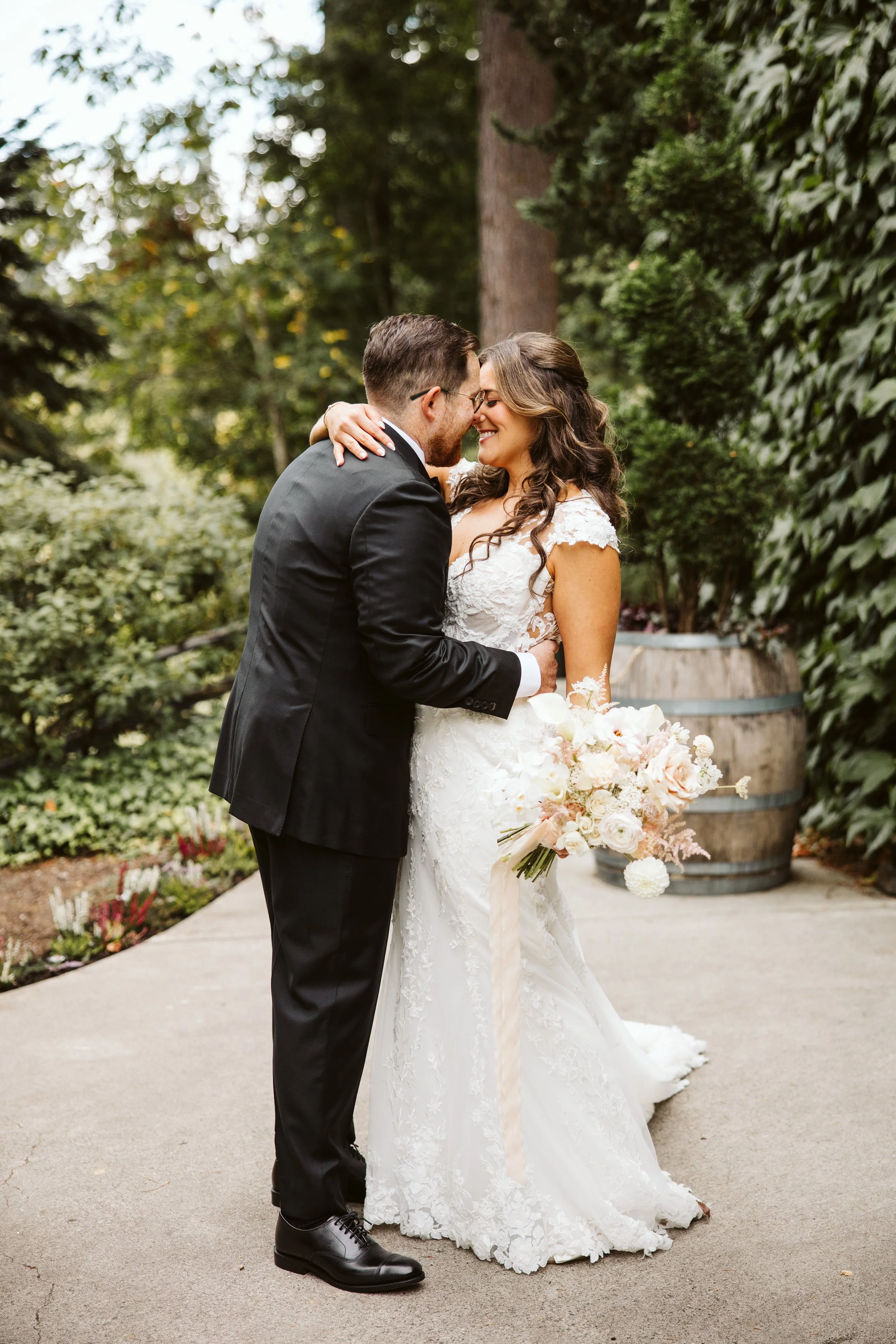 Stephanie + Andrew Wedding Portrait