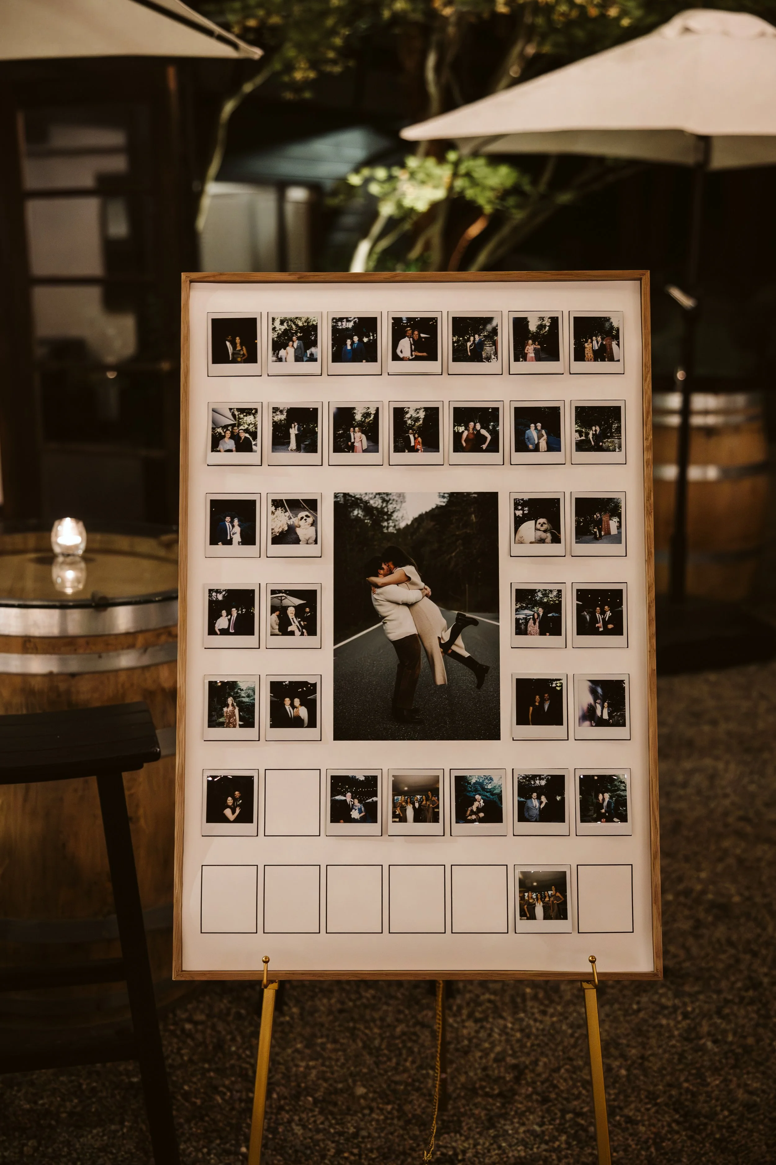 Warm Reception Signage