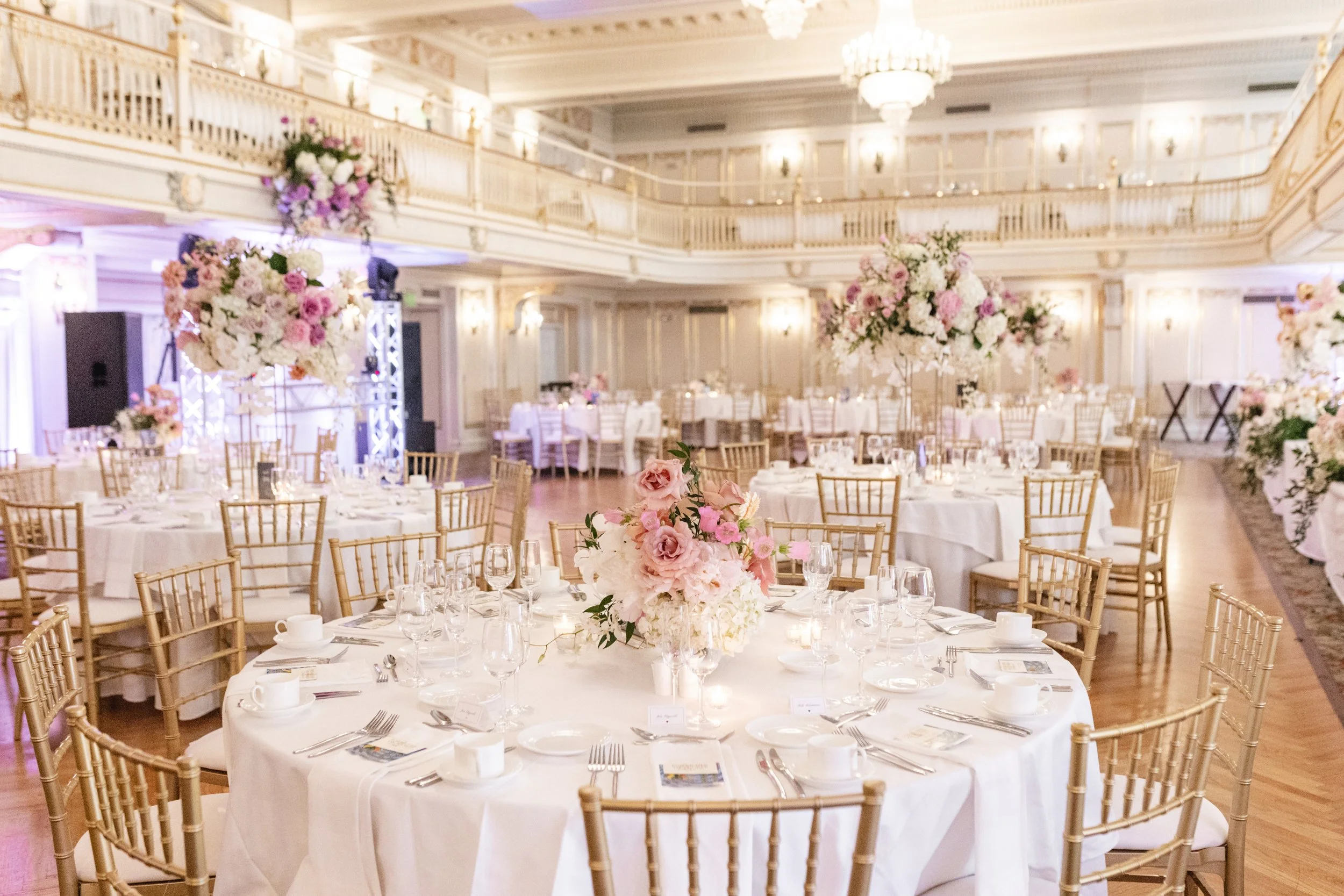 Reception Tablescape