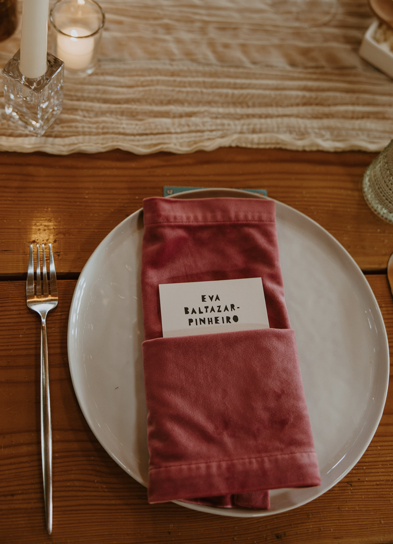 Dinner table setting