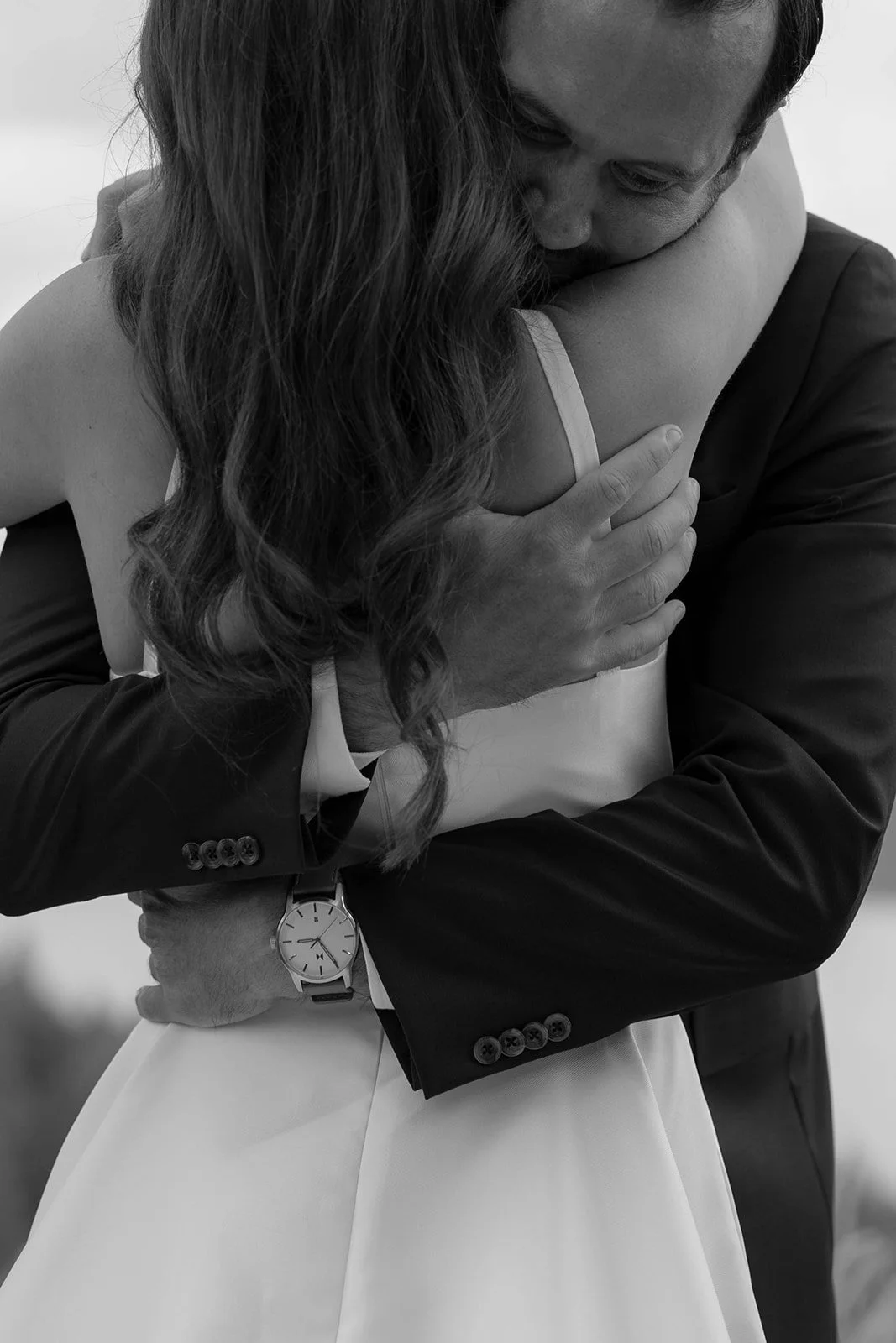 Romantic Couple Embrace