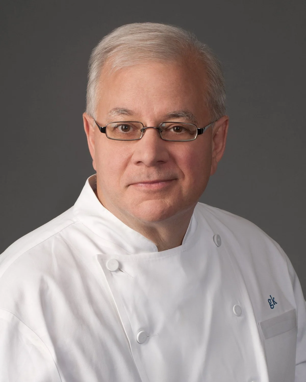Headshot of chef Gerry Klaskala smiling.
