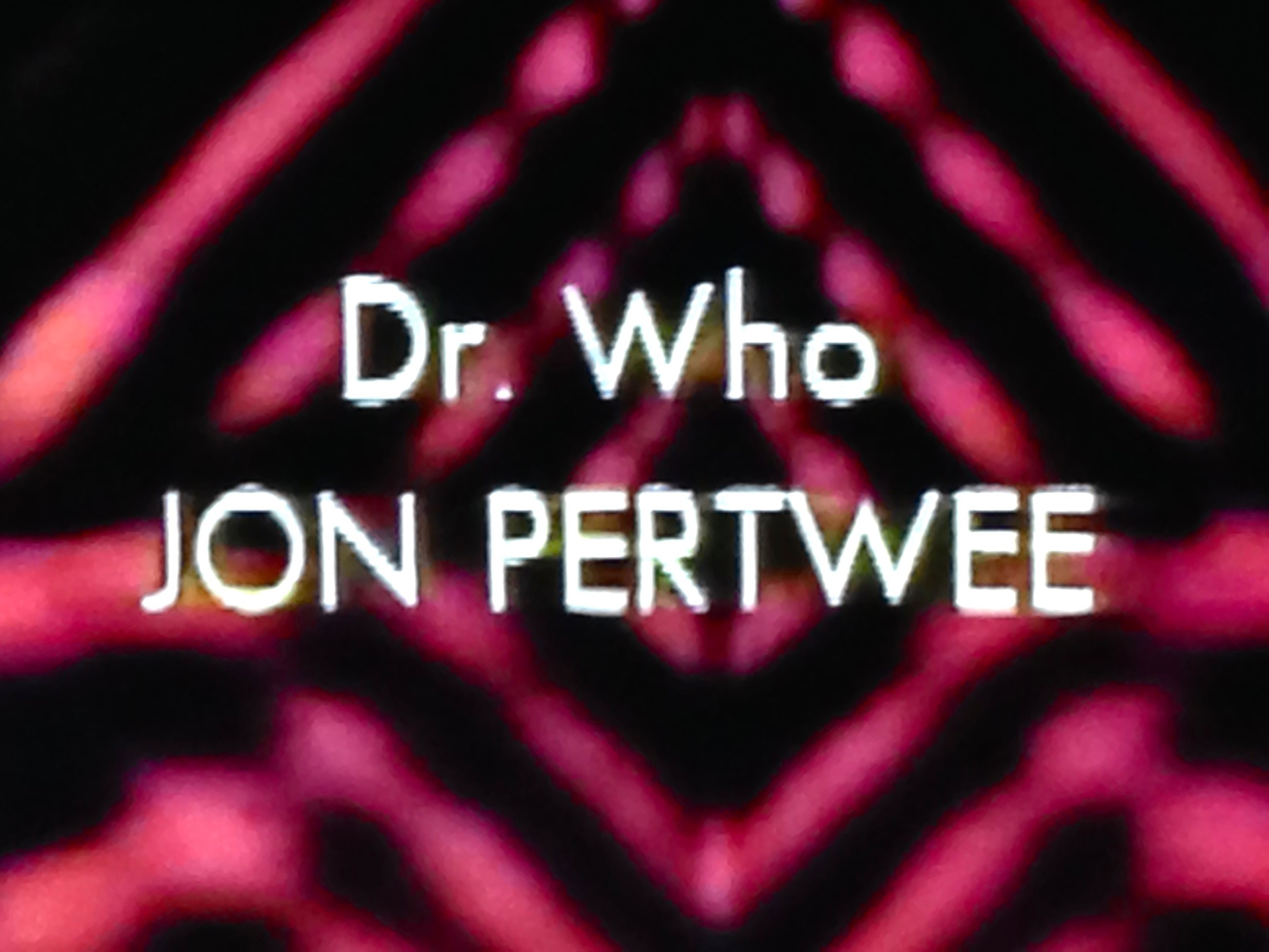 Third Doctor, last "Dr."