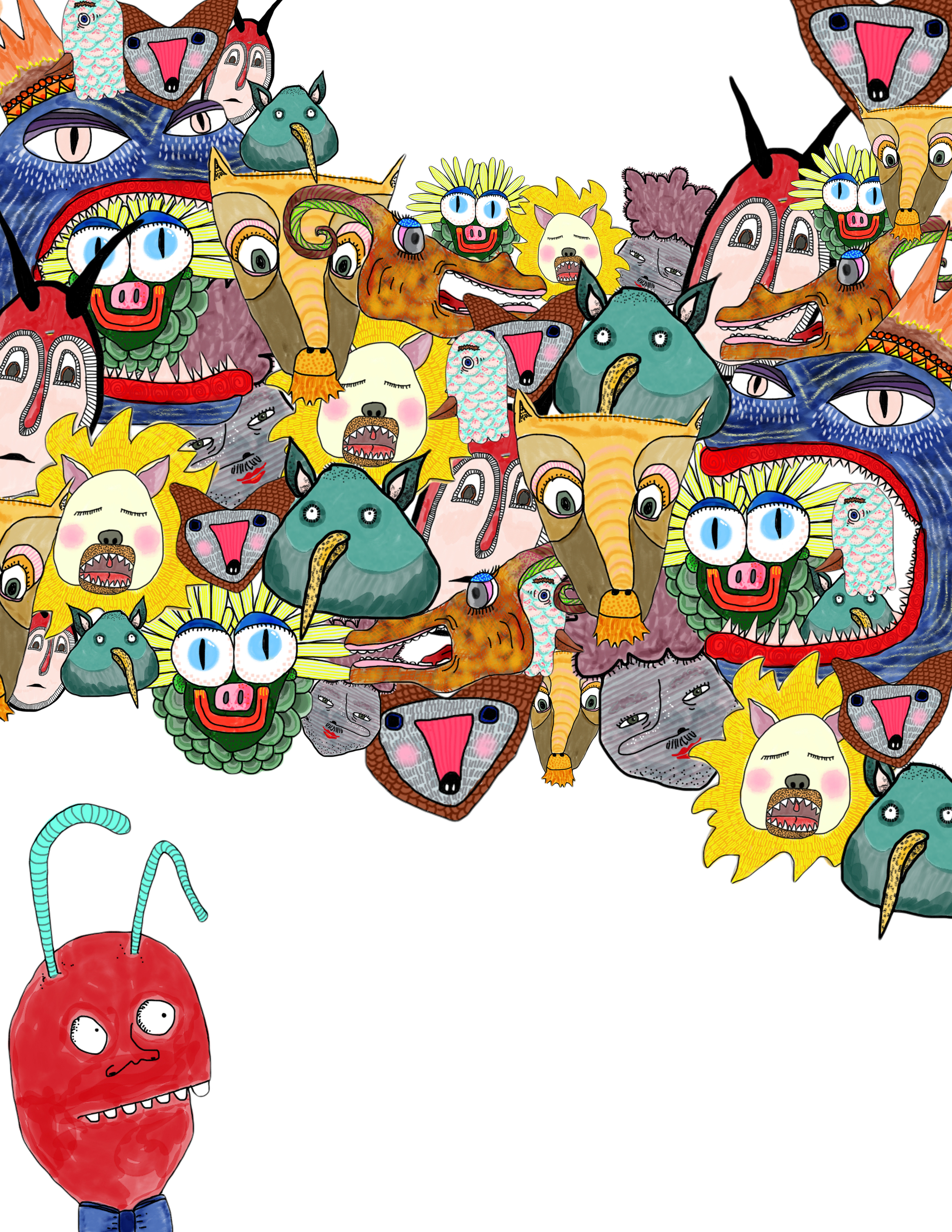 Monsters on the brain.