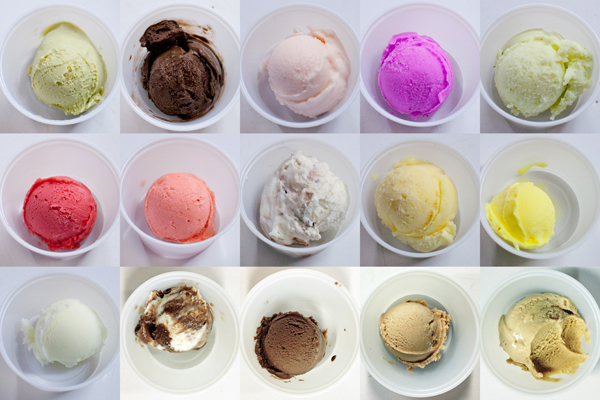 Flavor gelato sale