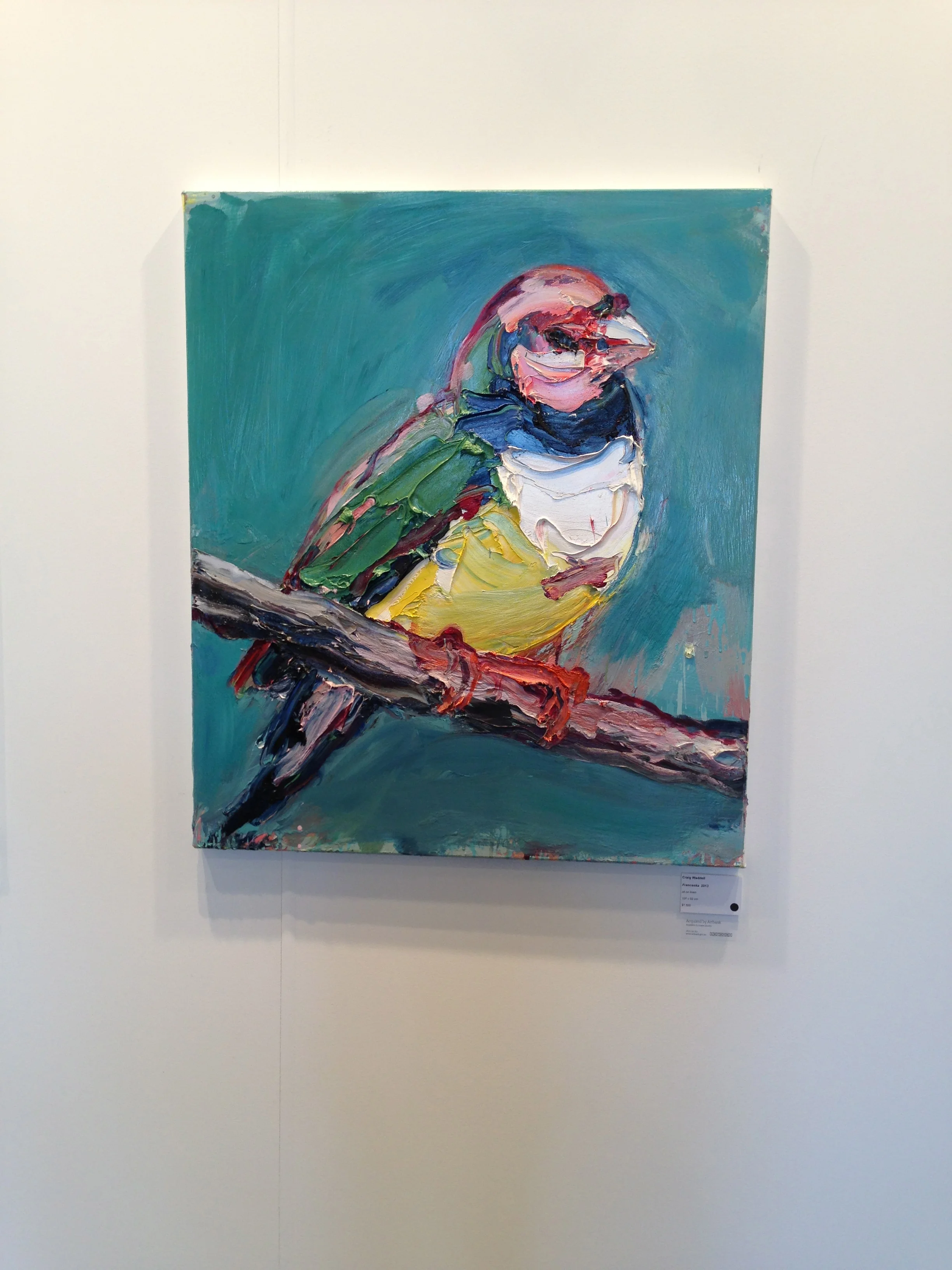 Franceska by Craig Waddell, Gallery 9, Sydney Acquired by Artbank