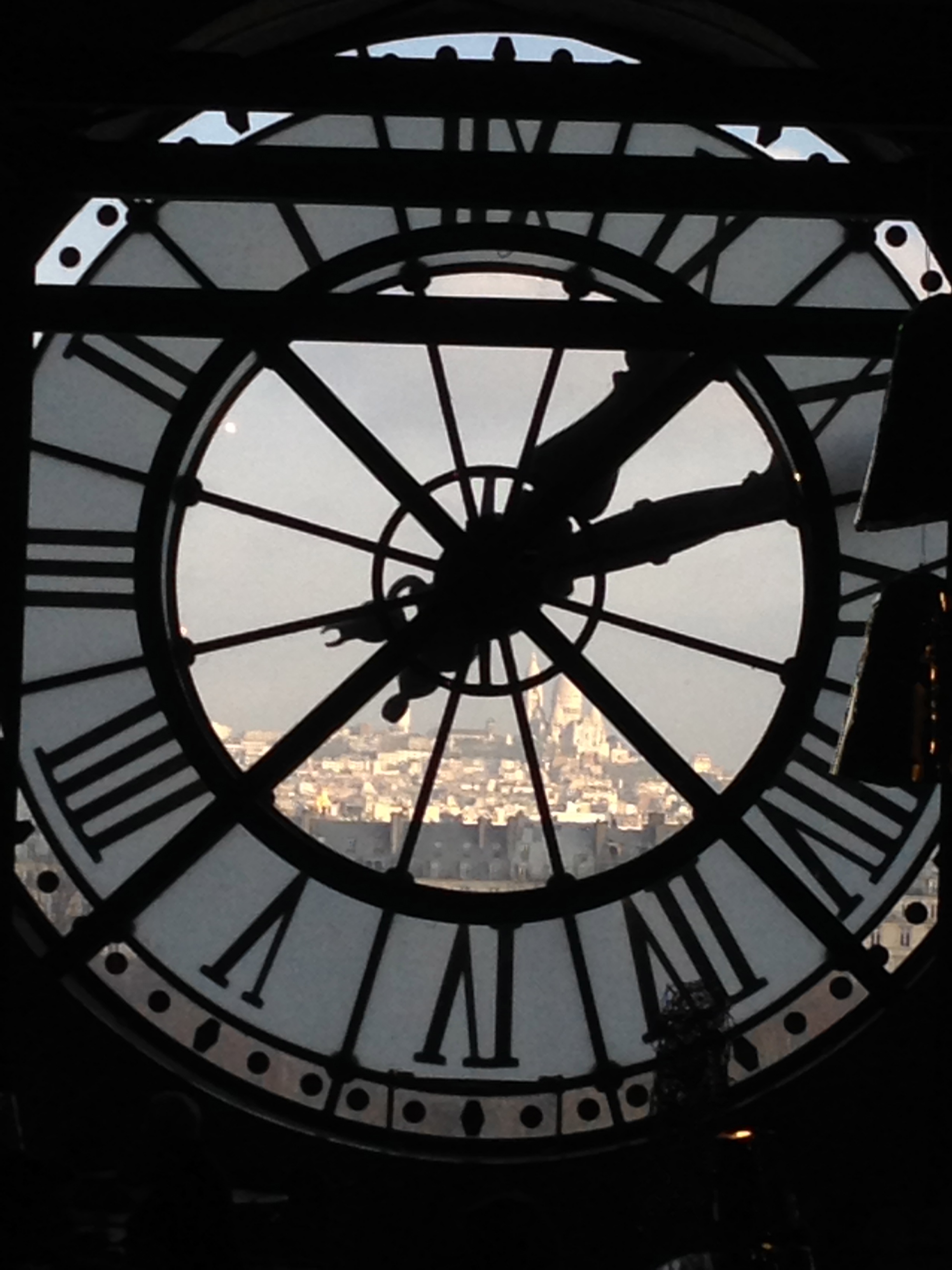 The view from Musee d'Orsay… Paris 5.12.13