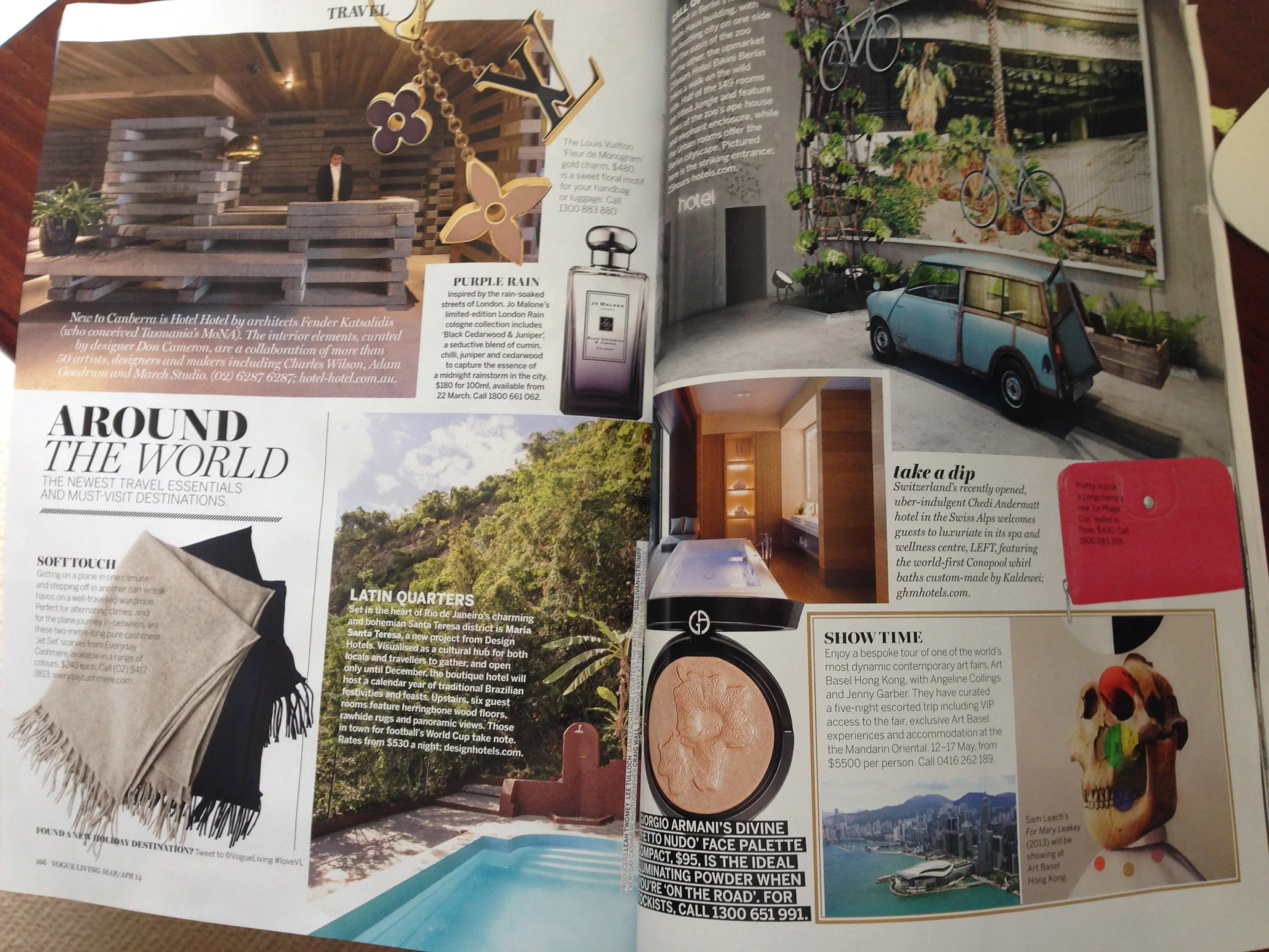Australian Vogue Living, March 2014