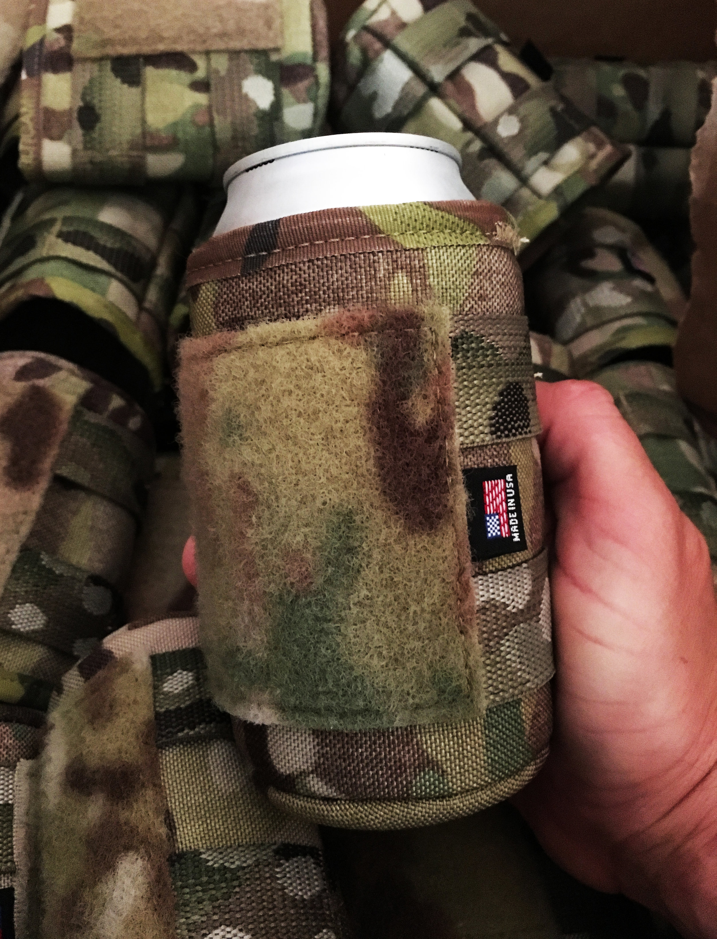 American Made Military Beer Coozies