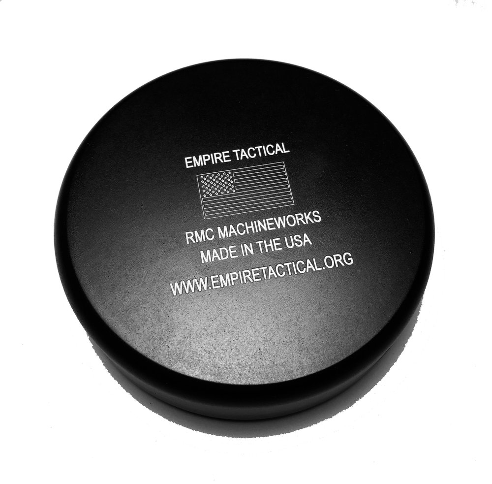 The Indestructible Utility SNUS Can - An Airtight CNC Machined Container -  American Made - 1 wide x 3 Round (choose color) — Empire Tactical USA