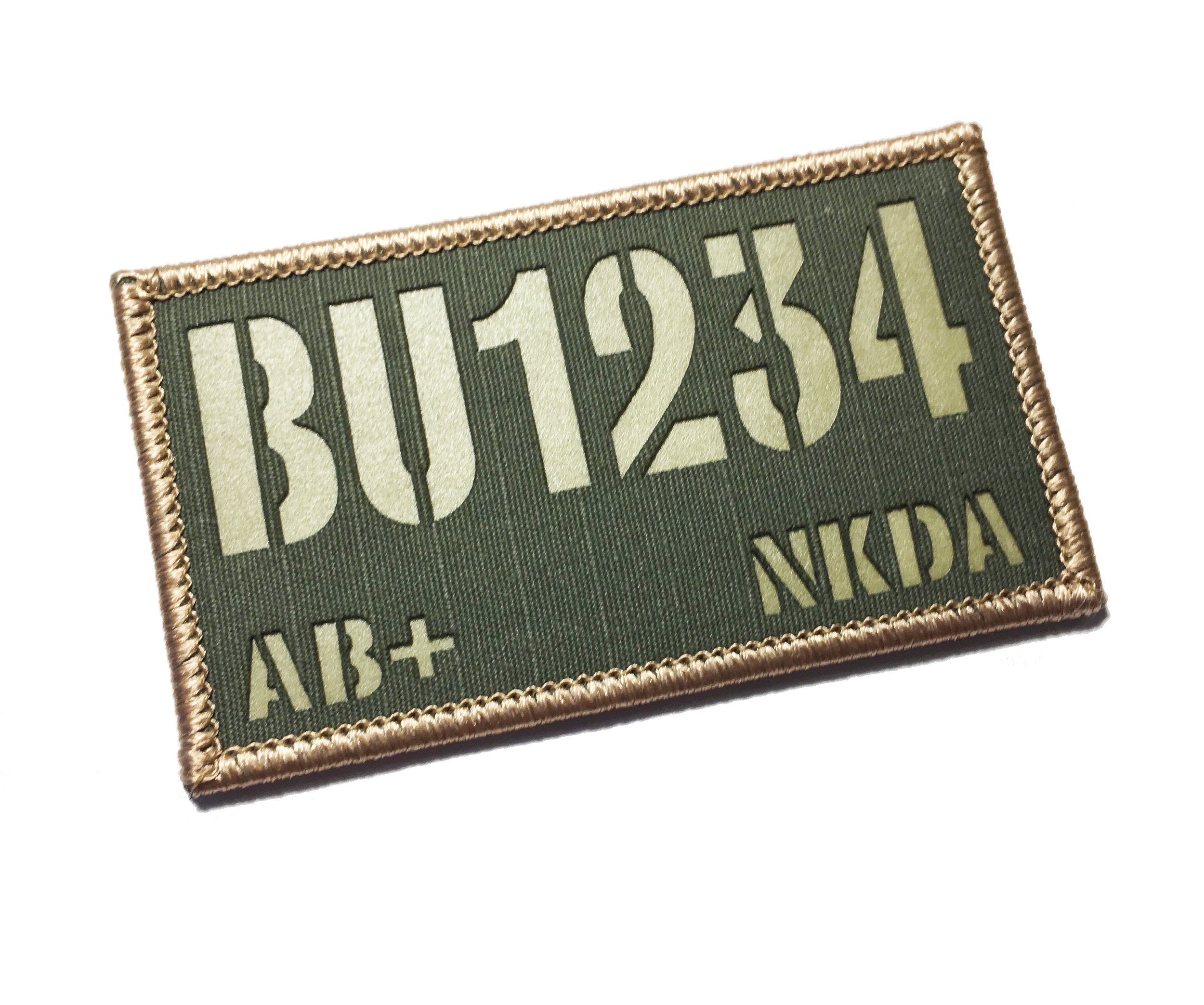 IR Goon Blackout 2x3.5 Morale Tactical Fastener Patch