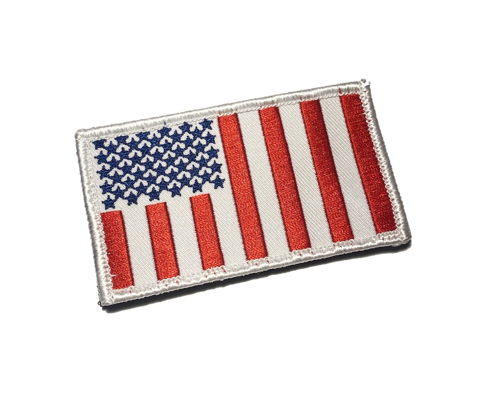 American Flag Hook Loop Patch  Tactical American Flag Patch