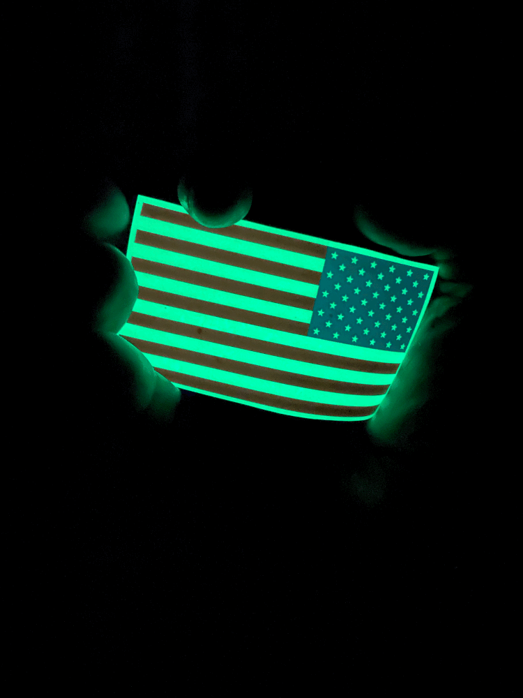 Tactipup Glow-in-the-Dark Velcro Patch (2.75 x 2.75)