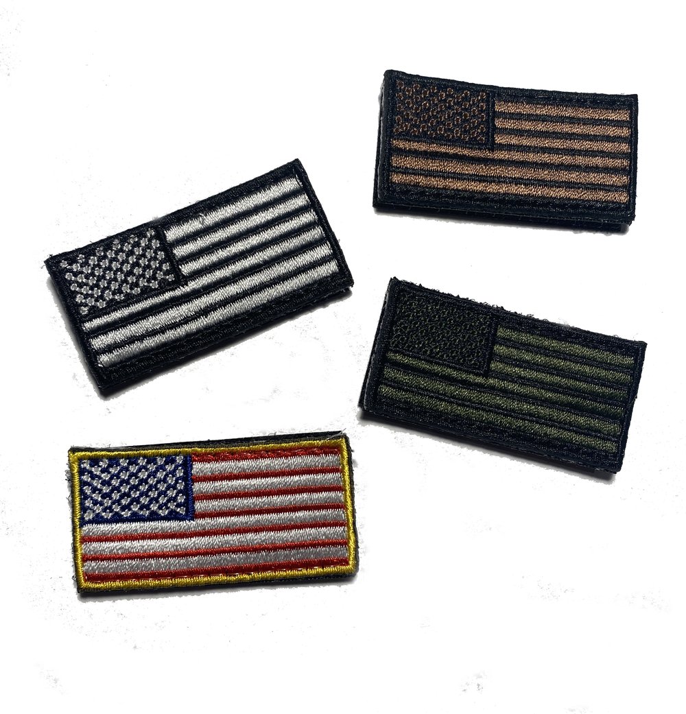 The Micro 2 x 1 American Flag patch (VELCRO® Brand Hook/loop) — Empire  Tactical USA