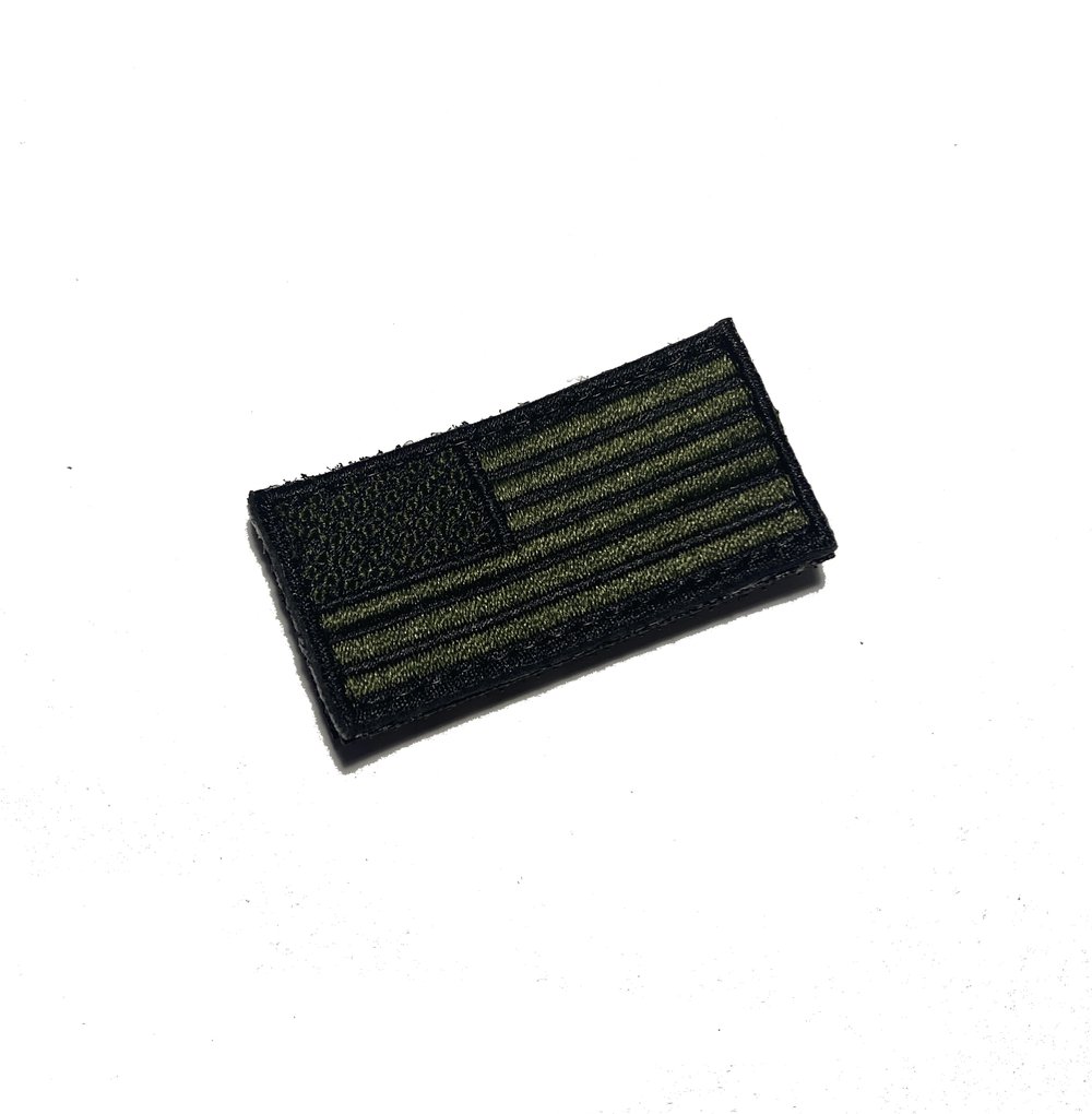 Covert Black Ops USA American Flag Patch for VELCRO® BRAND Hook Fastener