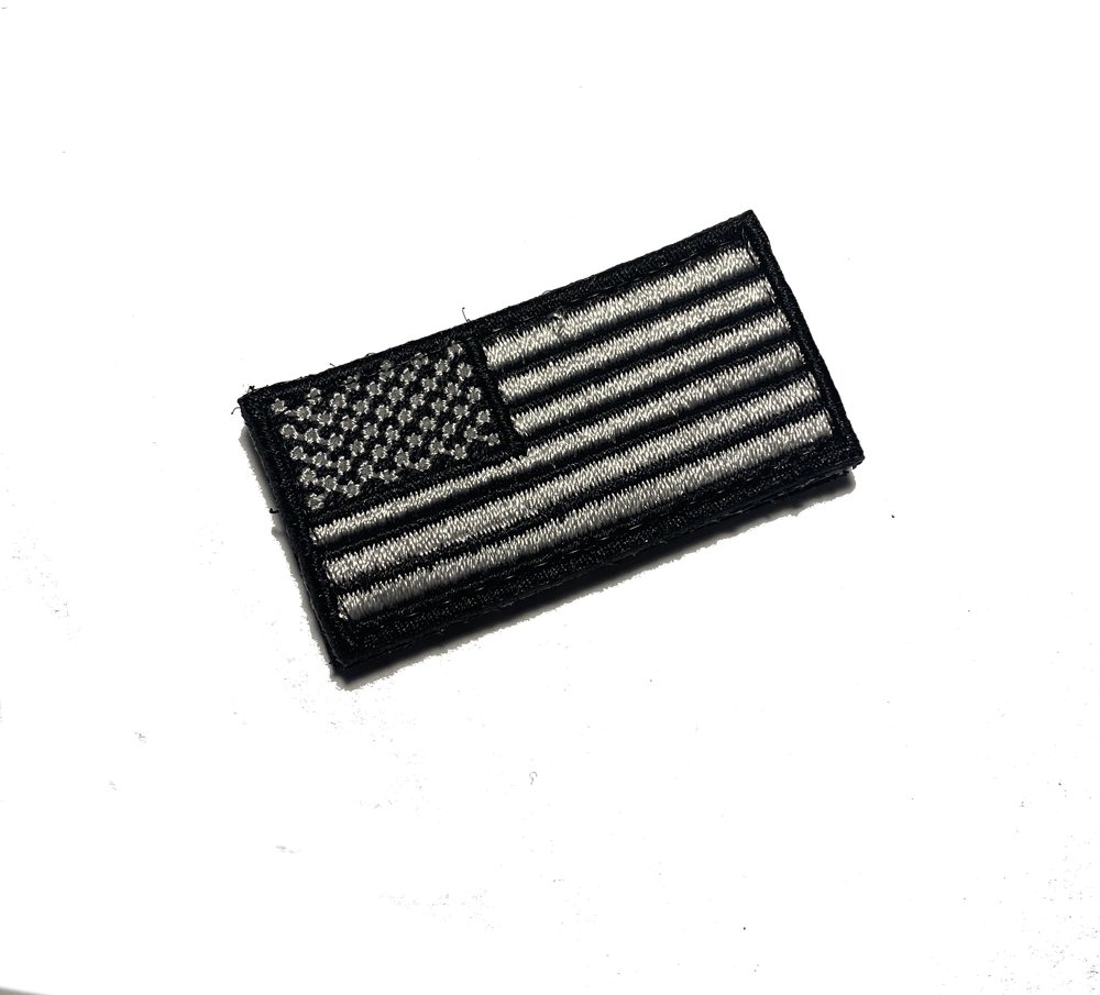 The Micro 2 x 1 American Flag patch (VELCRO® Brand Hook/loop) — Empire Tactical  USA