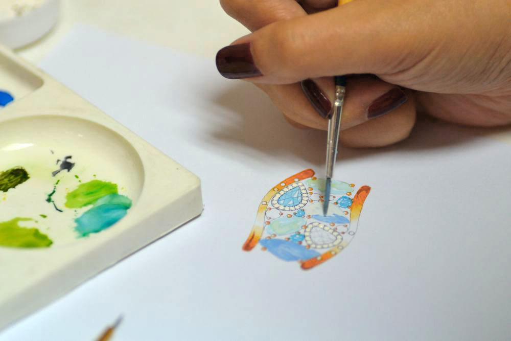 Watercolor painting